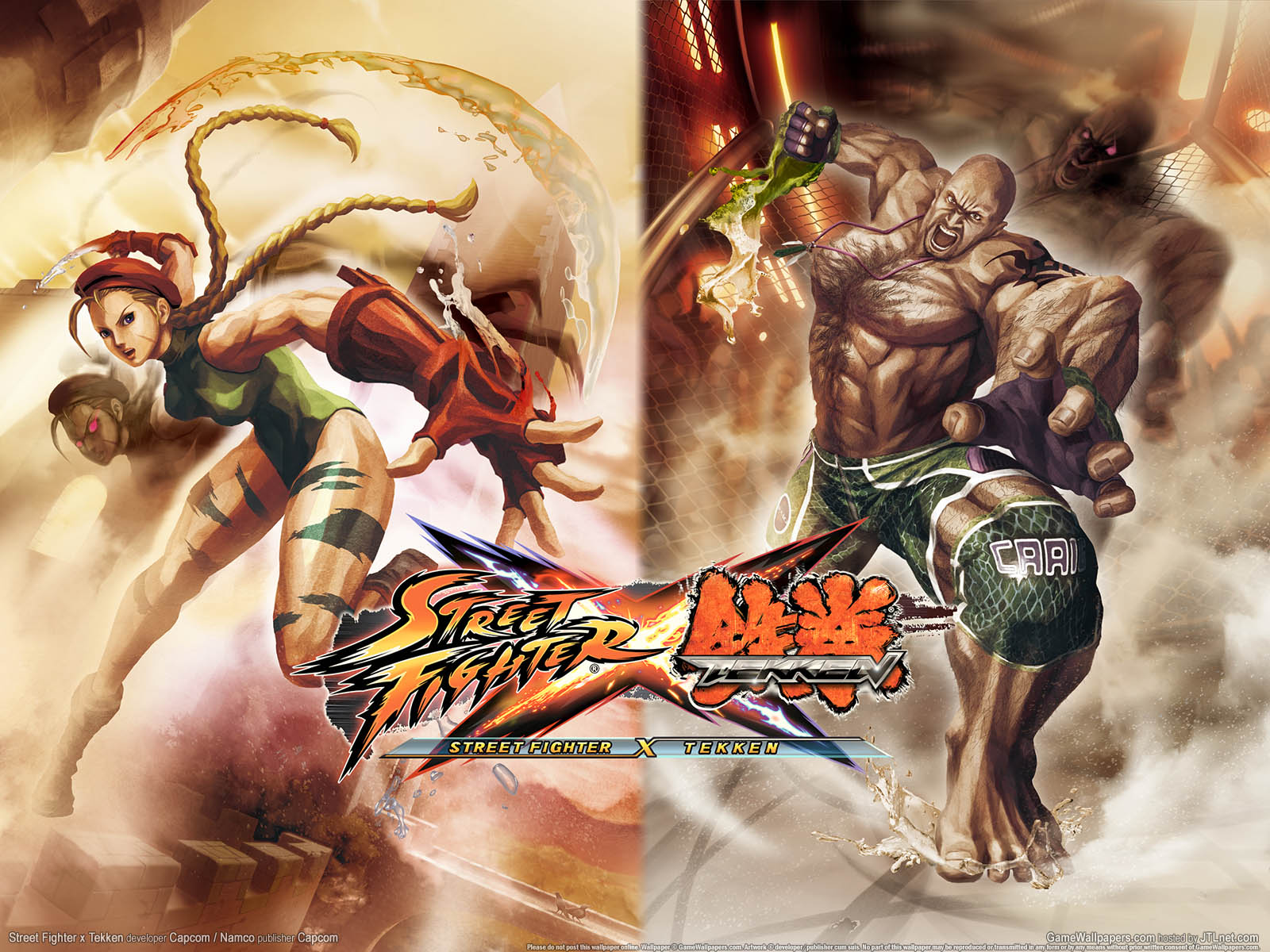 Street Fighter x Tekkend wallpaper 01 1600x1200