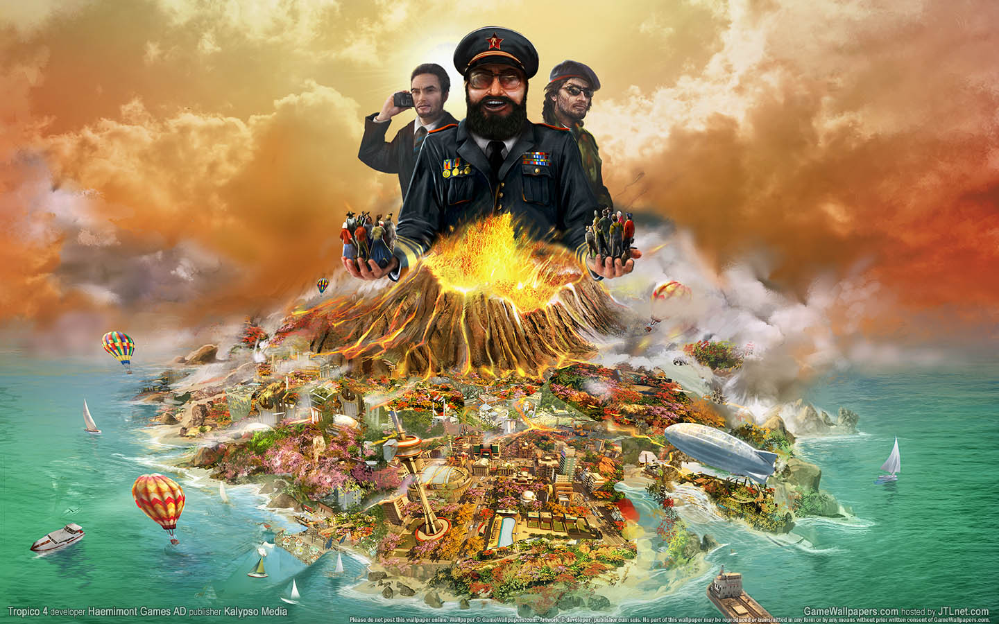 Tropico 4 Hintergrundbild 01 1440x900