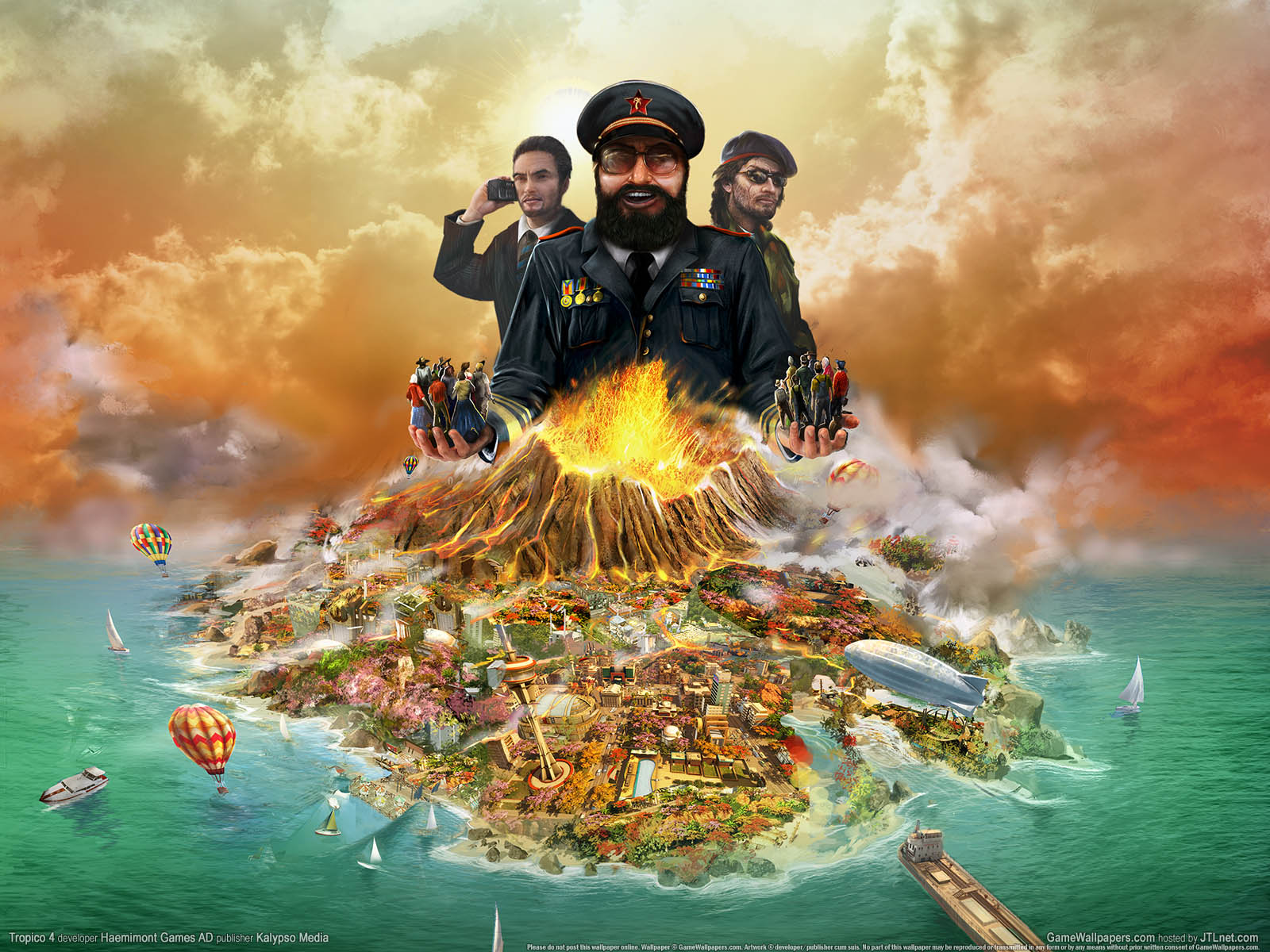 Tropico 4 wallpaper 01 1600x1200