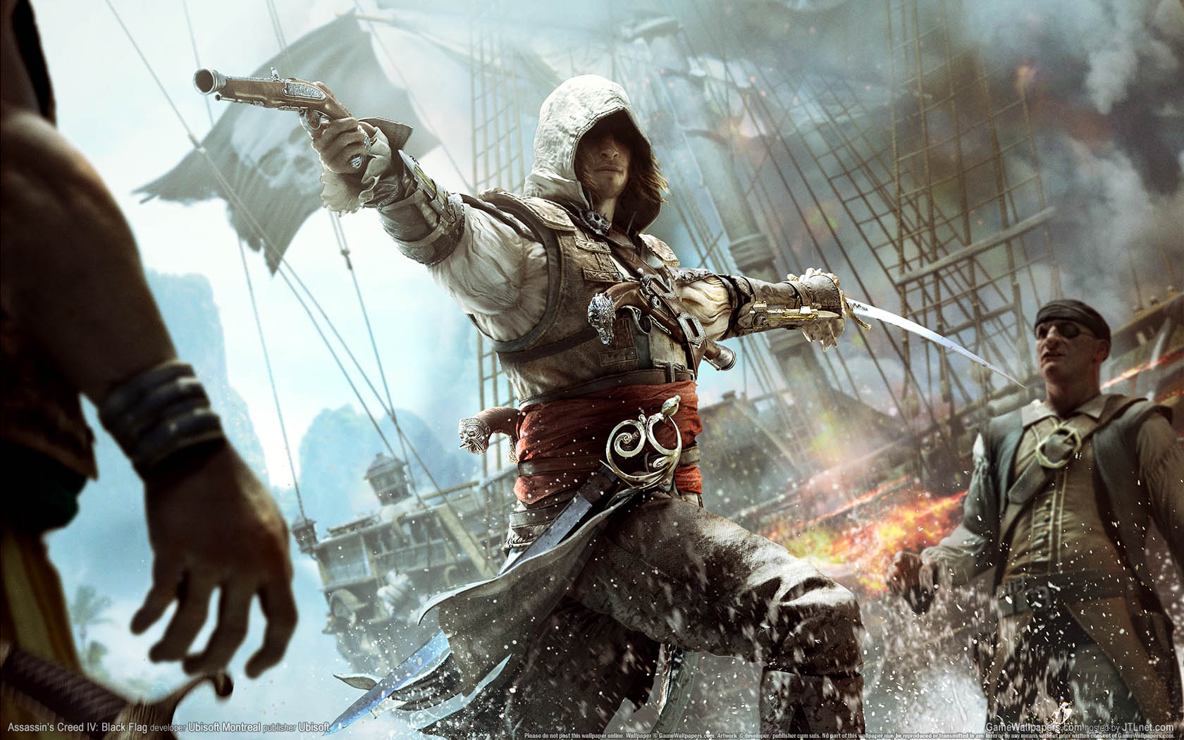 Assassin's Creed 4: Black Flag wallpaper 02 1680x1050