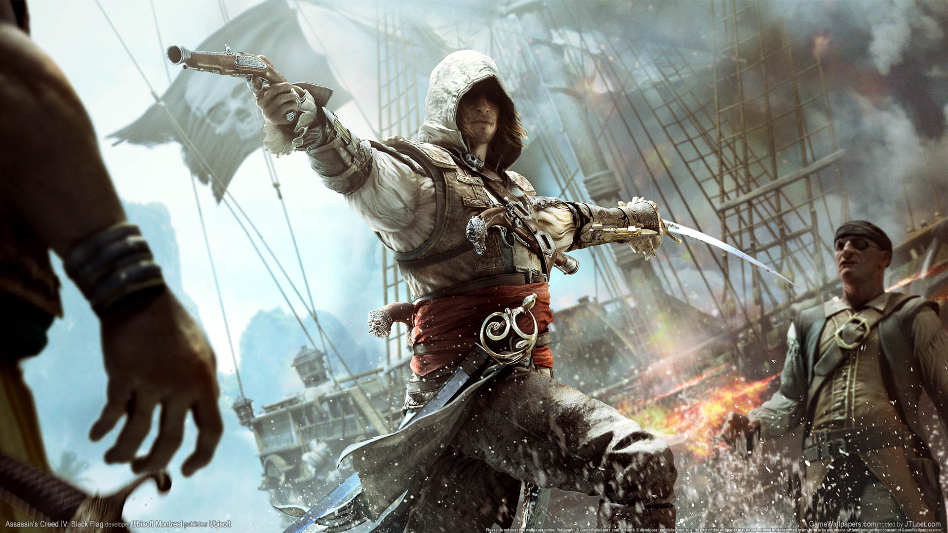 Assassin's Creed 4: Black Flag Hintergrundbild 02 1920x1080