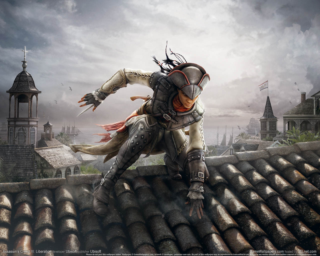 Assassin's Creed III: Liberation wallpaper 01 1280x1024