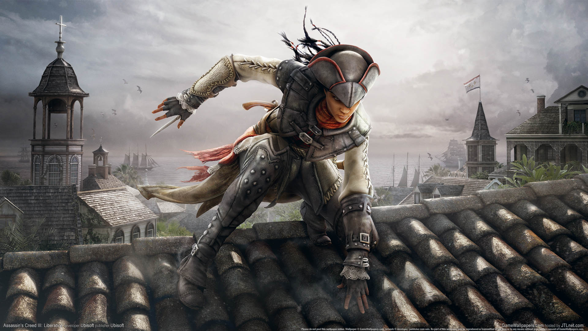 Assassin's Creed III: Liberation fond d'cran 01 1920x1080