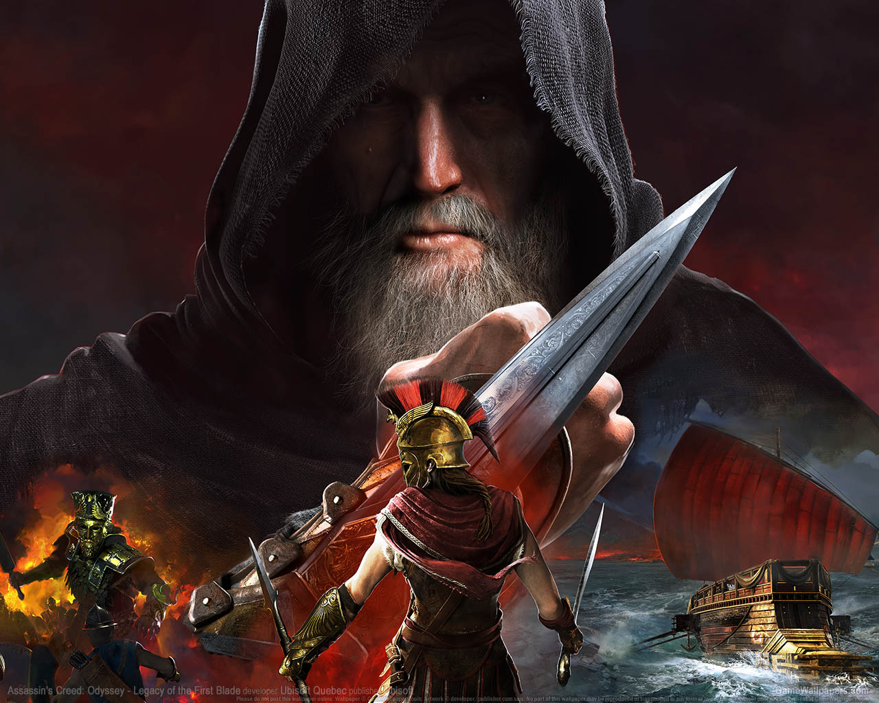 Assassin's Creed: Odyssey - Legacy of the First Blade fondo de escritorio 01 1280x1024