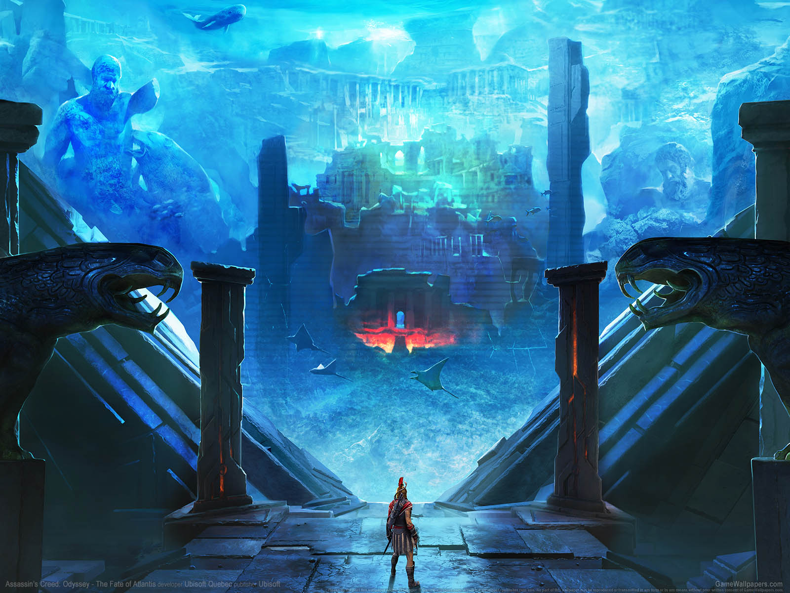 Assassin's Creed: Odyssey - The Fate of Atlantis achtergrond 01 1600x1200