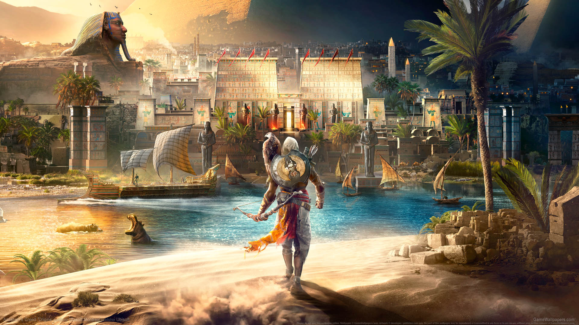 Assassin's Creed: Origins achtergrond 01 1920x1080