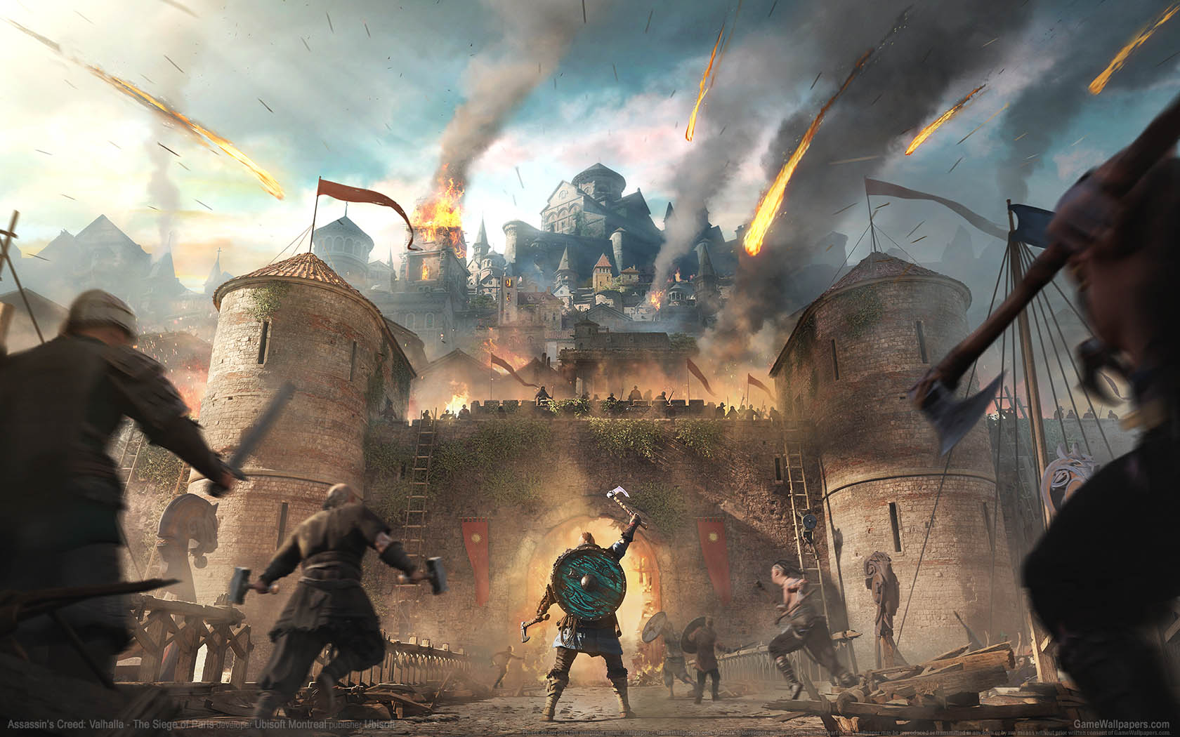 Assassin's Creed: Valhalla - The Siege of Paris fondo de escritorio 01 1680x1050