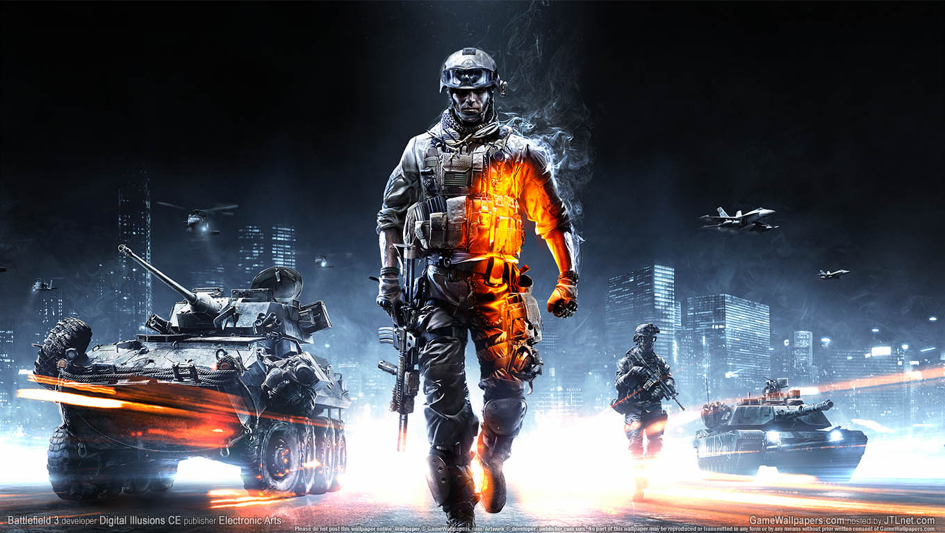 Battlefield 3 wallpaper 01 1360x768