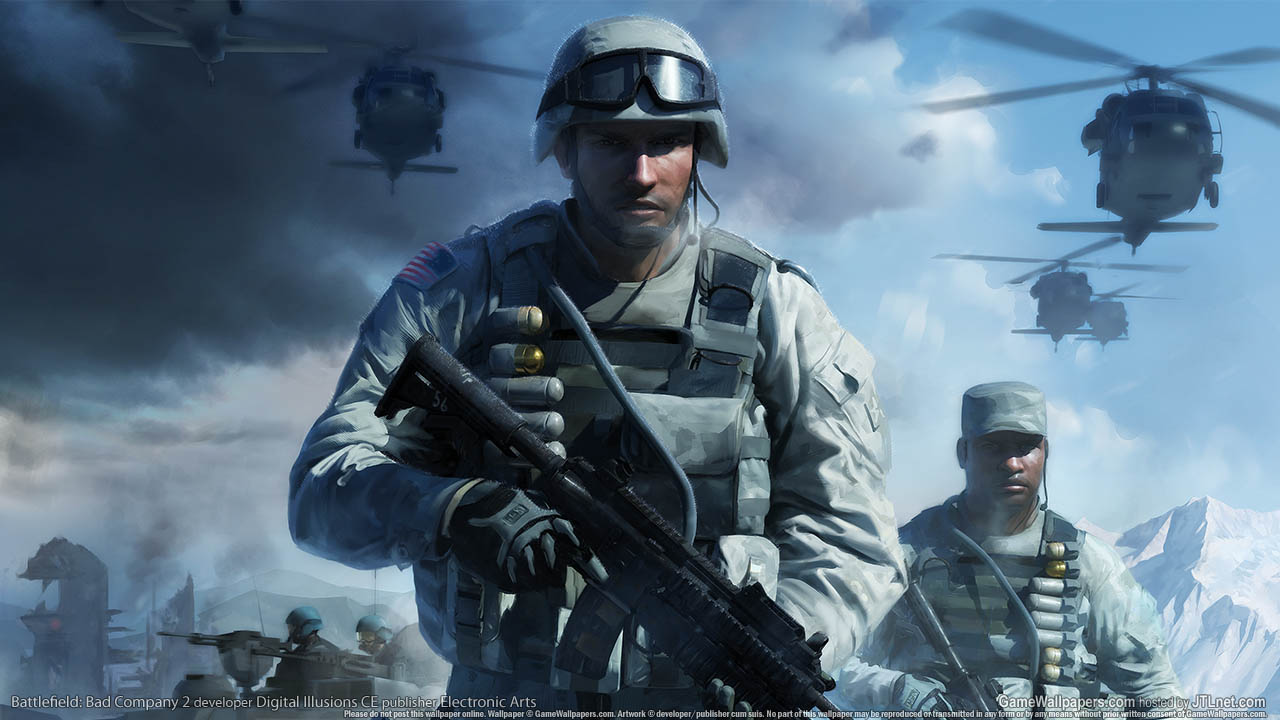 Battlefield: Bad Company 2 fond d'cran 01 1280x720