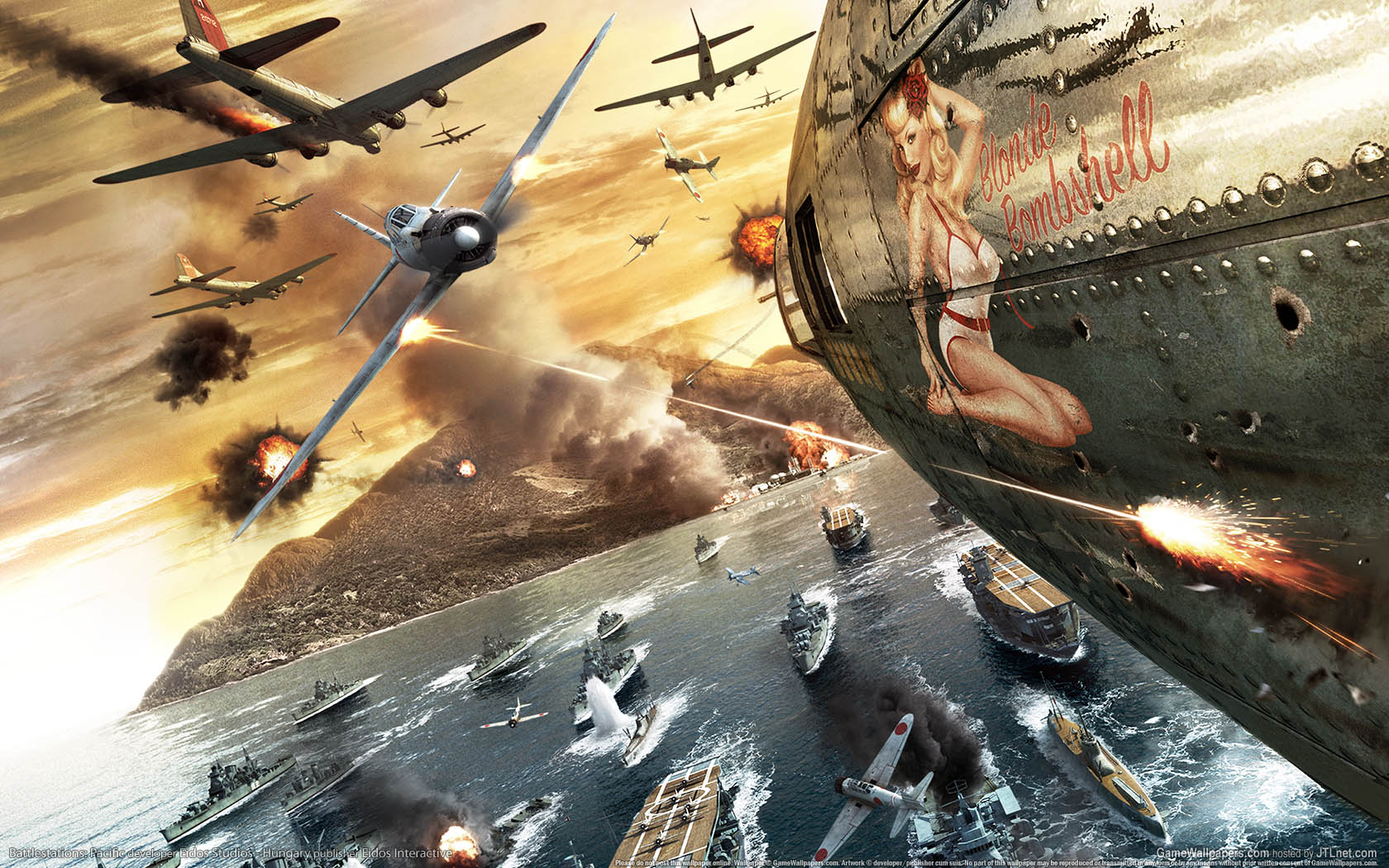 Battlestations: Pacific wallpaper 01 1680x1050