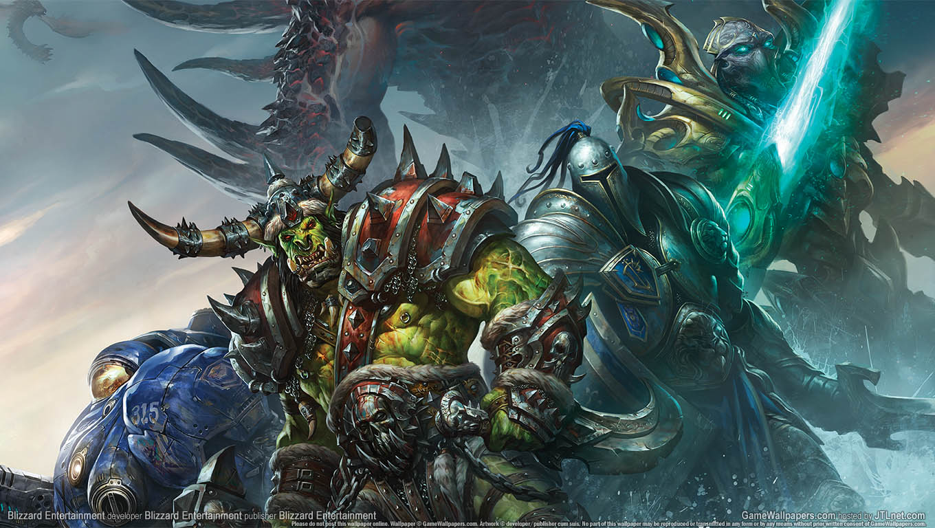 Blizzard Entertainment achtergrond 01 1360x768