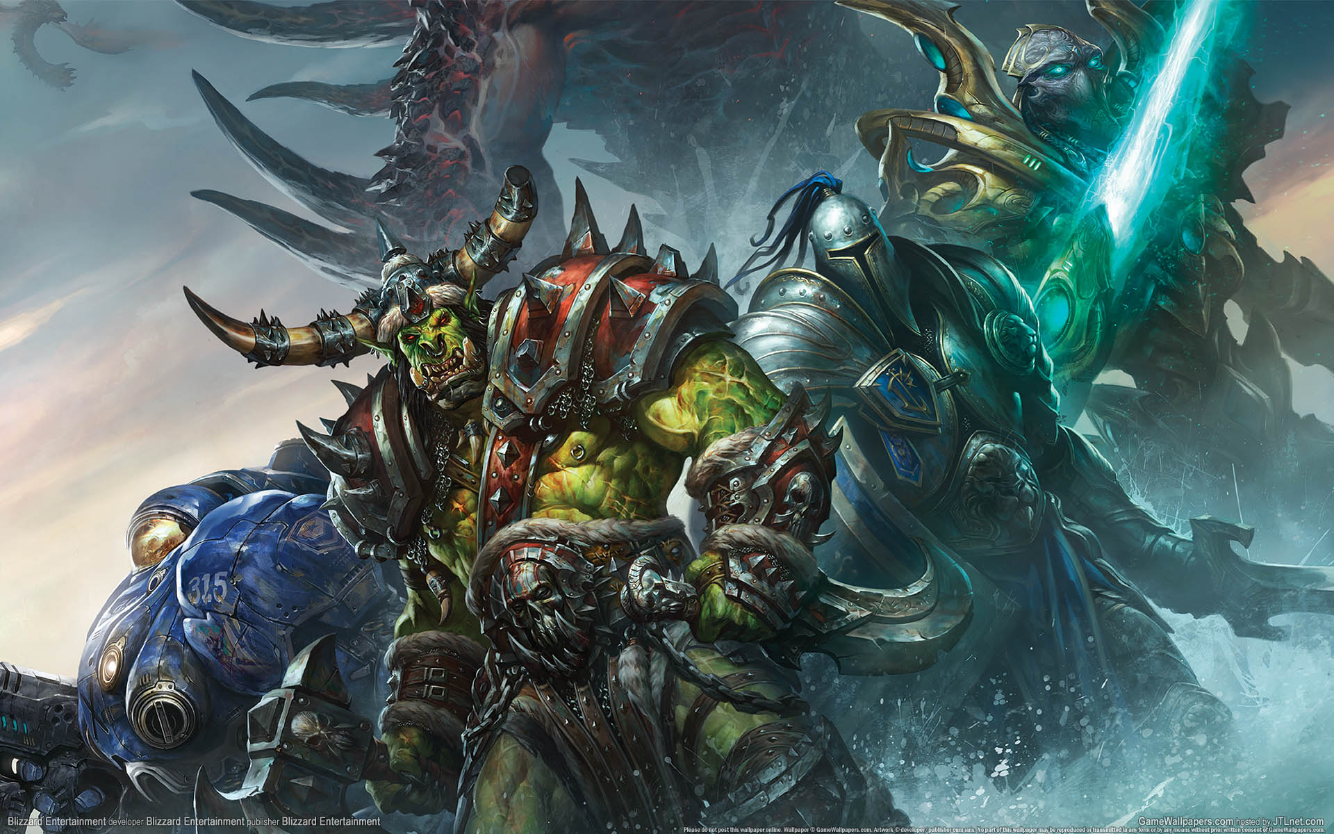 Blizzard Entertainment achtergrond 01 1920x1200