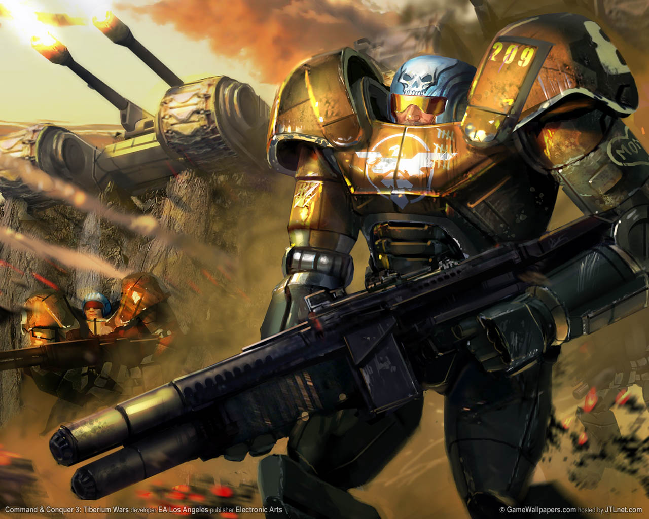 Command & Conquer achtergrond 01 1280x1024