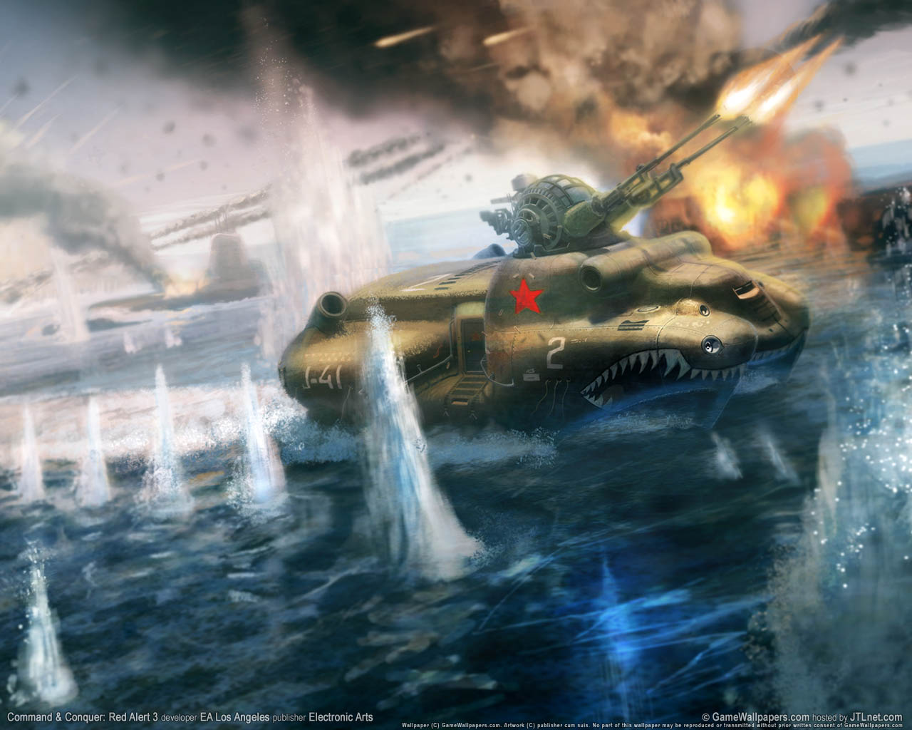 Command & Conquer: Red Alert 3 wallpaper 01 1280x1024