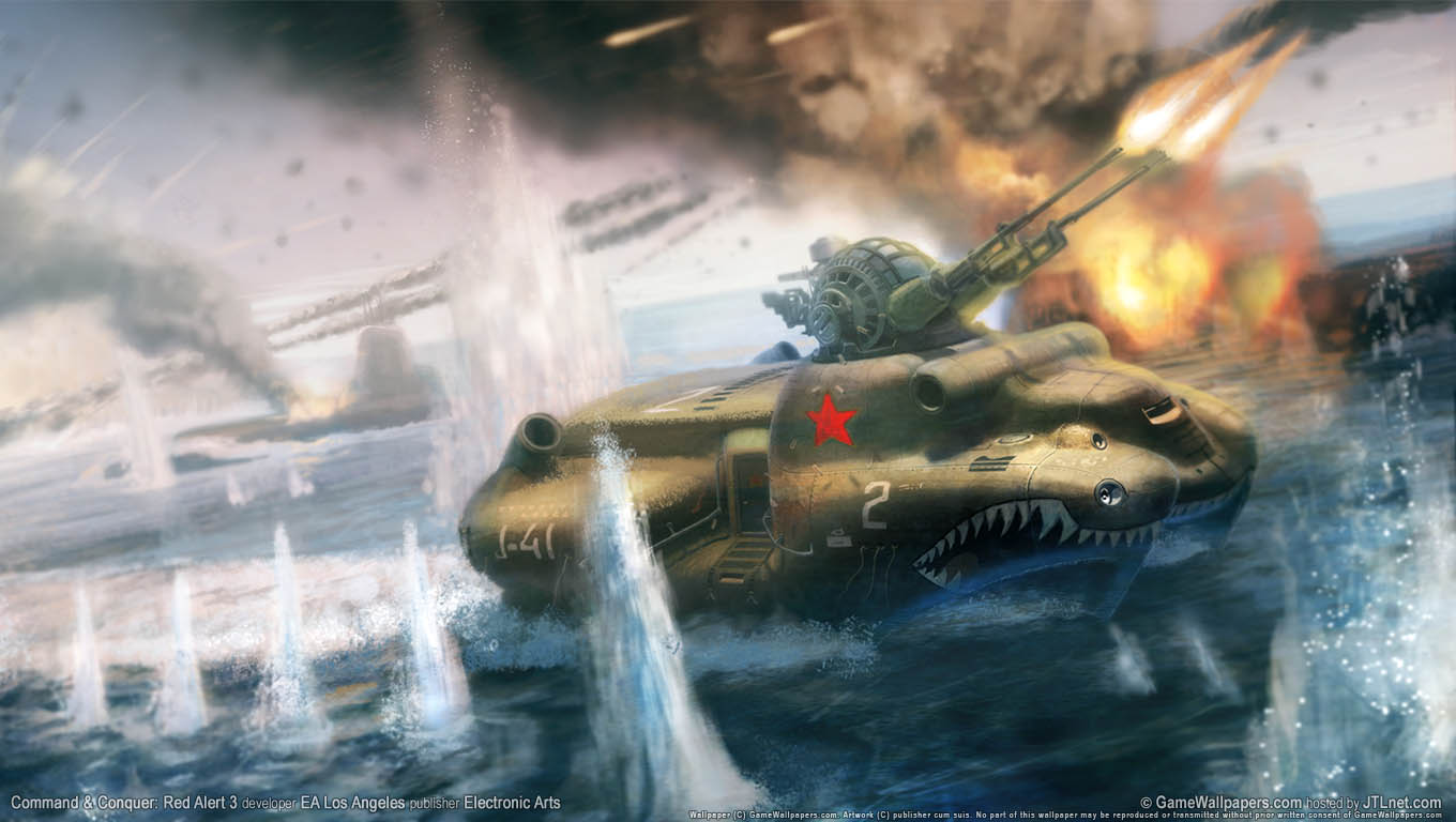 Command & Conquer: Red Alert 3 wallpaper 01 1360x768