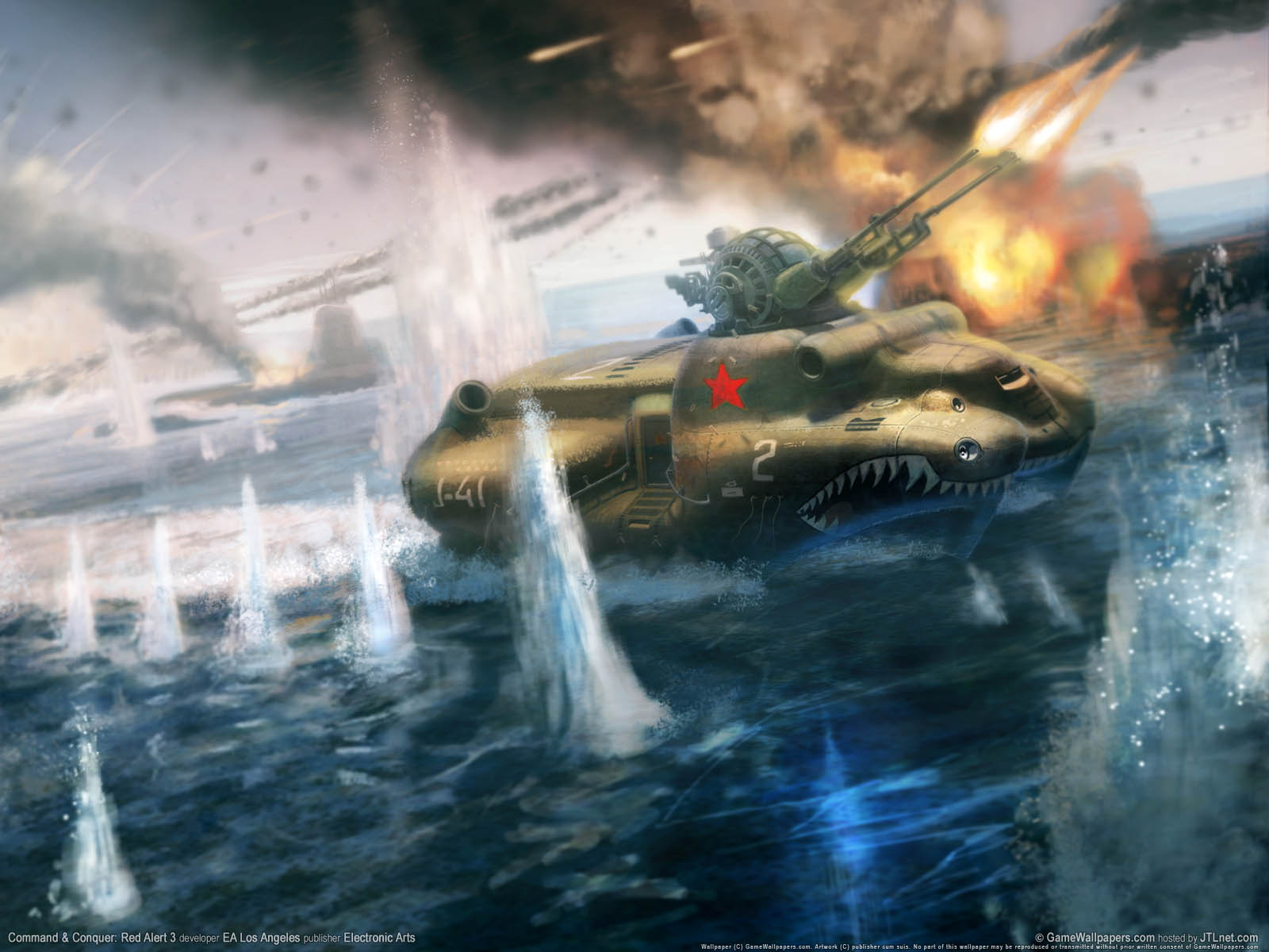 Command & Conquer: Red Alert 3 wallpaper 01 1600x1200