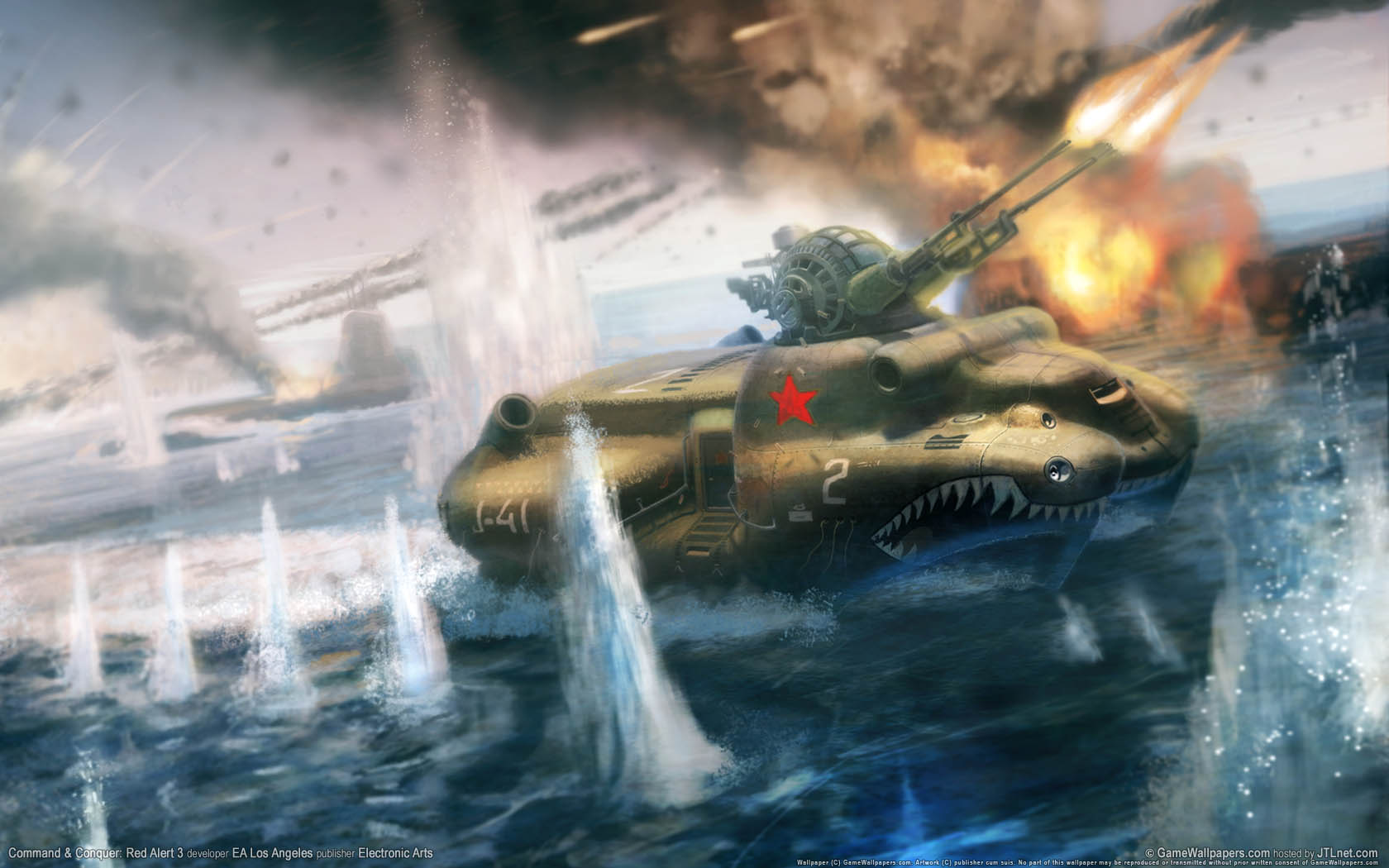 Command & Conquer: Red Alert 3 wallpaper 01 1680x1050