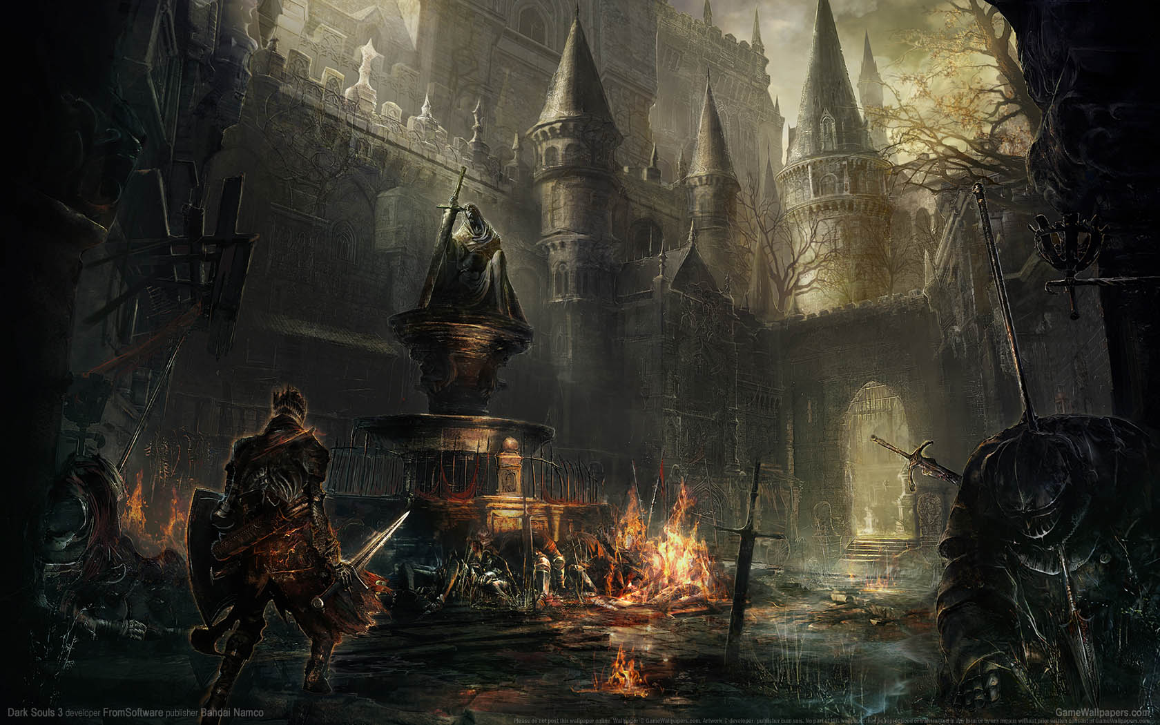 Dark Souls 3 fond d'cran 01 1680x1050