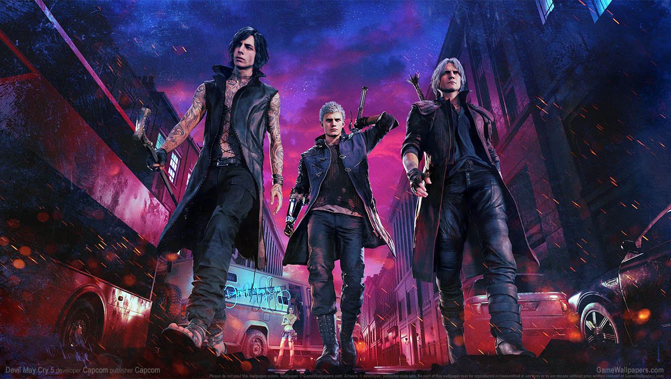 Devil May Cry 5 wallpaper 01 1360x768
