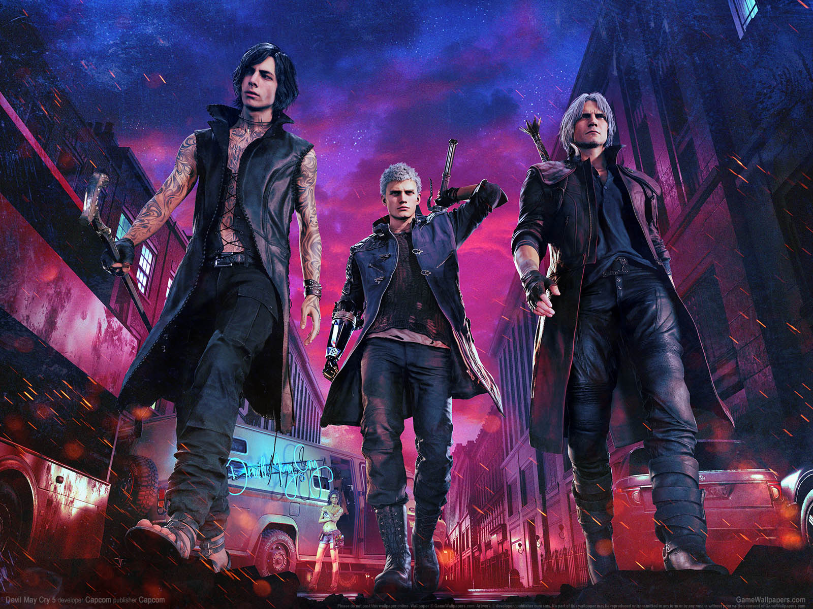 Devil May Cry 5 achtergrond 01 1600x1200