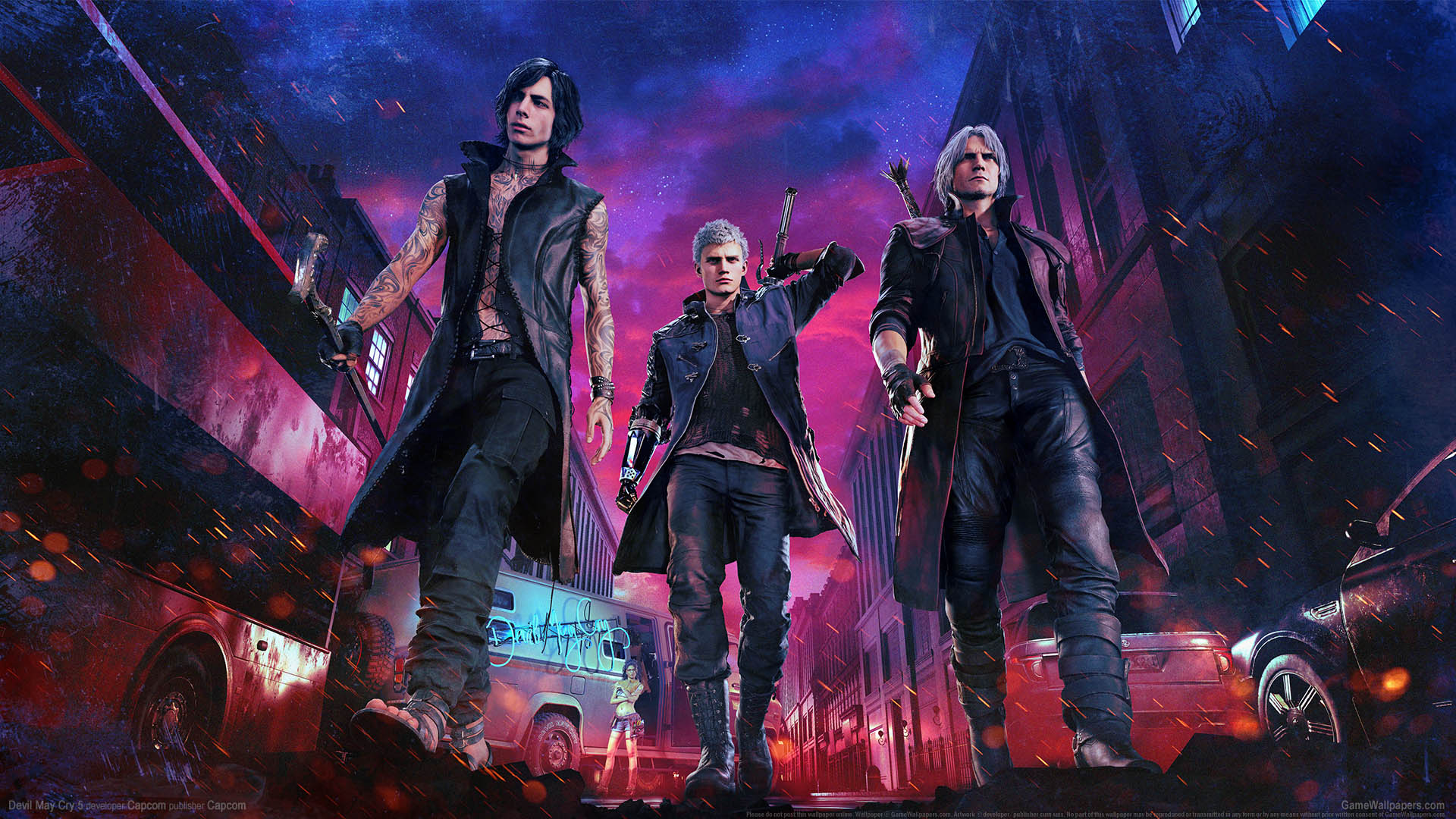 Devil May Cry 5 achtergrond 01 1920x1080