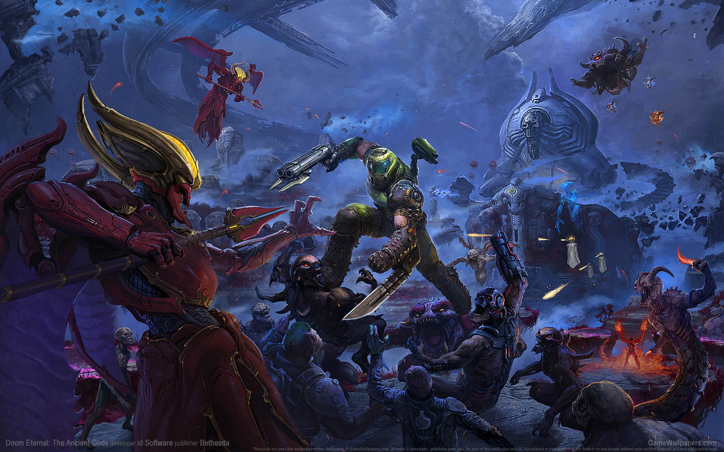 Doom Eternal: The Ancient Gods wallpaper 01 1440x900
