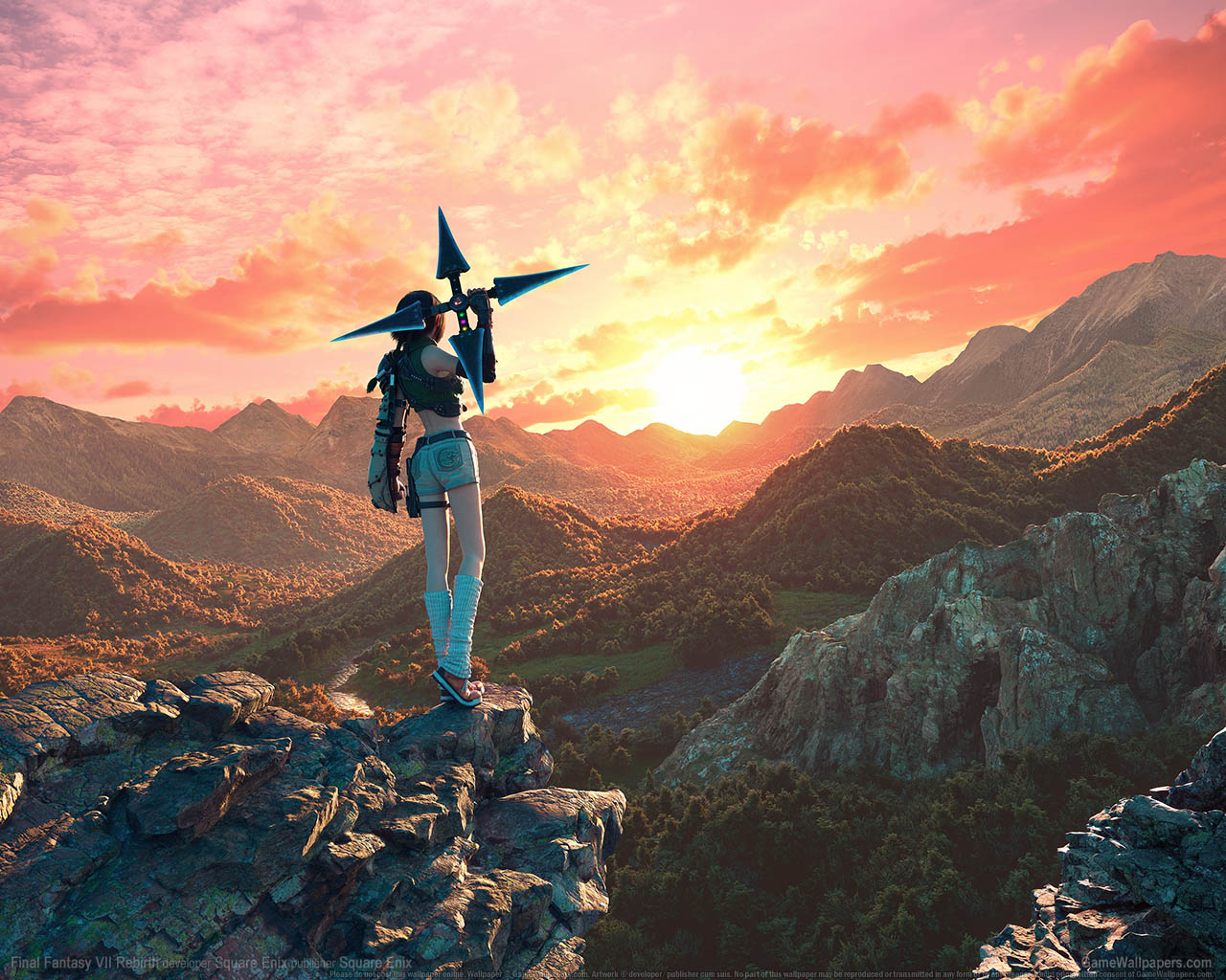 Final Fantasy VII Rebirth achtergrond 01 1280x1024
