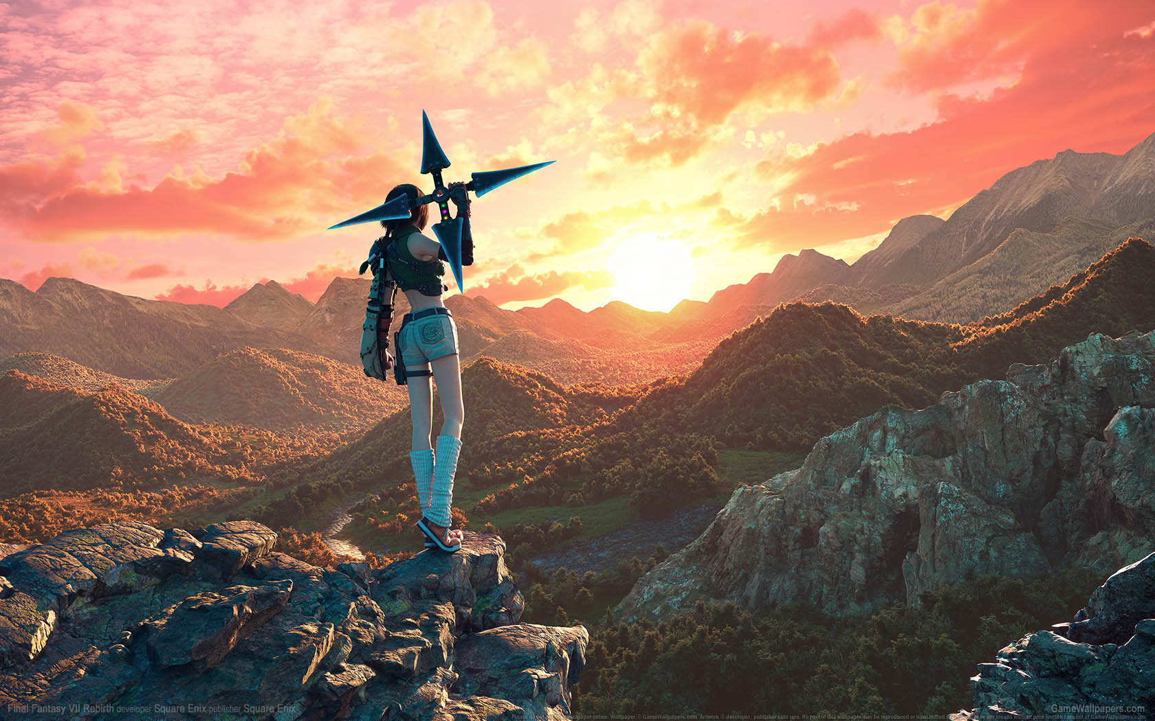 Final Fantasy VII Rebirth achtergrond 01 1680x1050