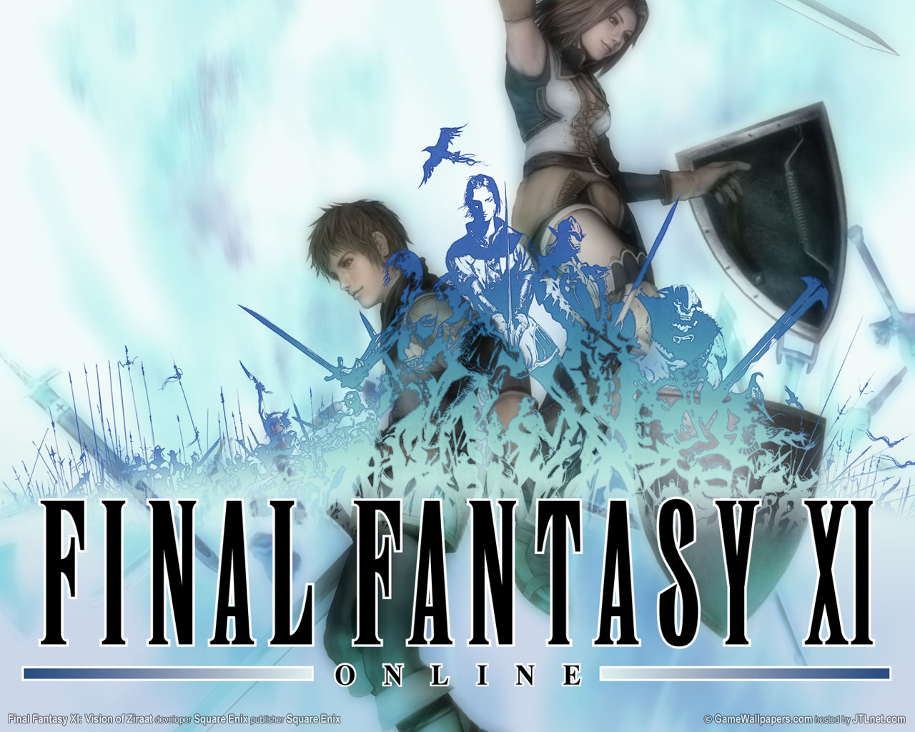 Final Fantasy XI: Vision of Ziraat achtergrond 01 1280x1024