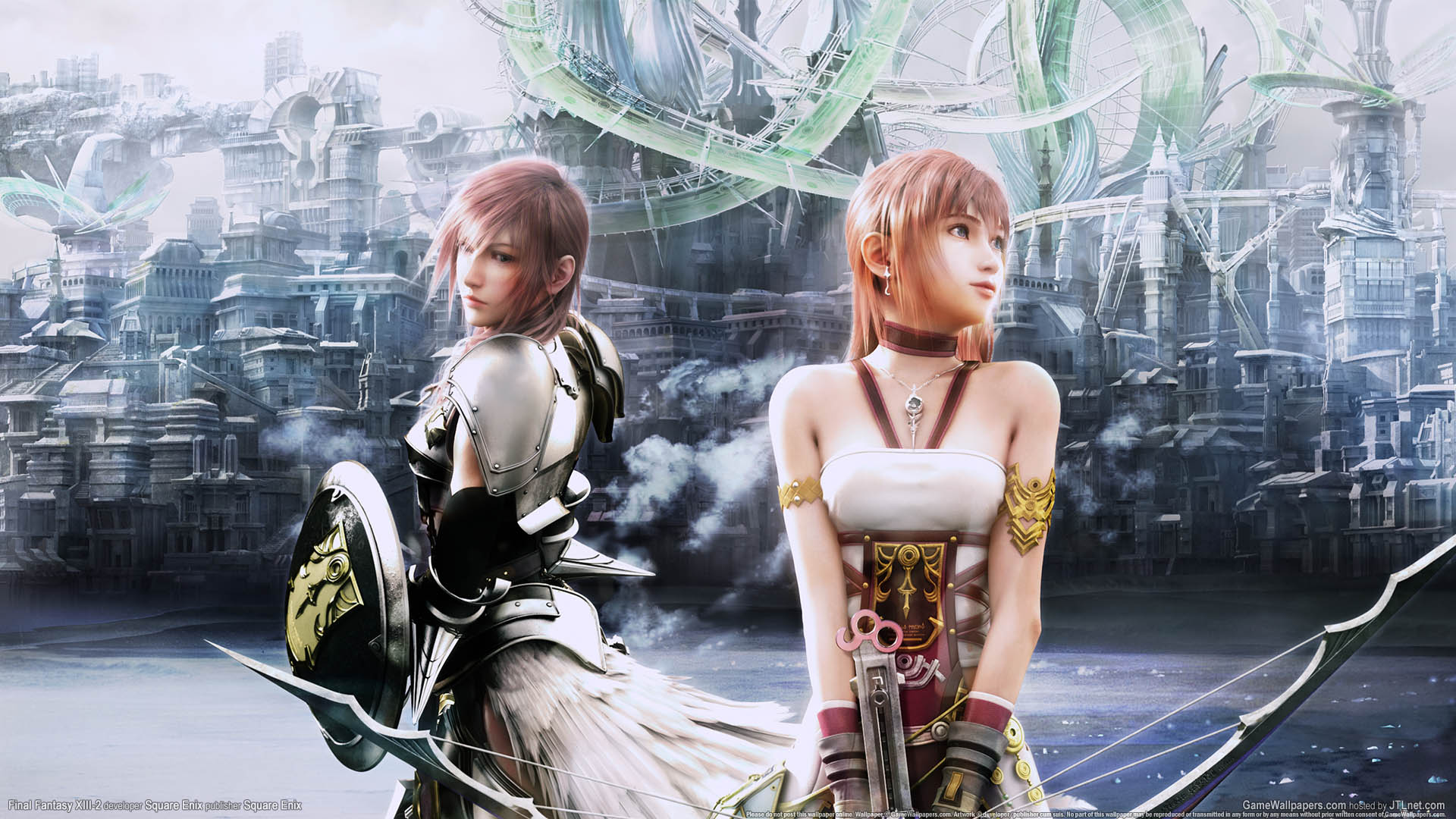 Final Fantasy XIII - 2 achtergrond 01 1920x1080