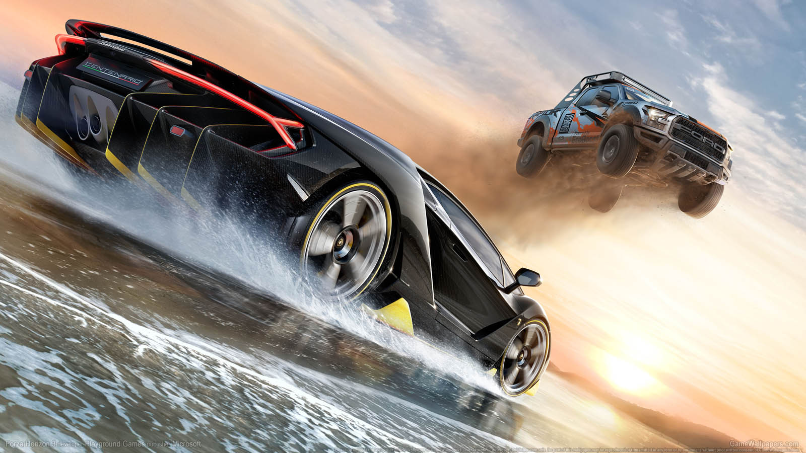 Forza Horizon 3 fond d'cran 01 1600x900