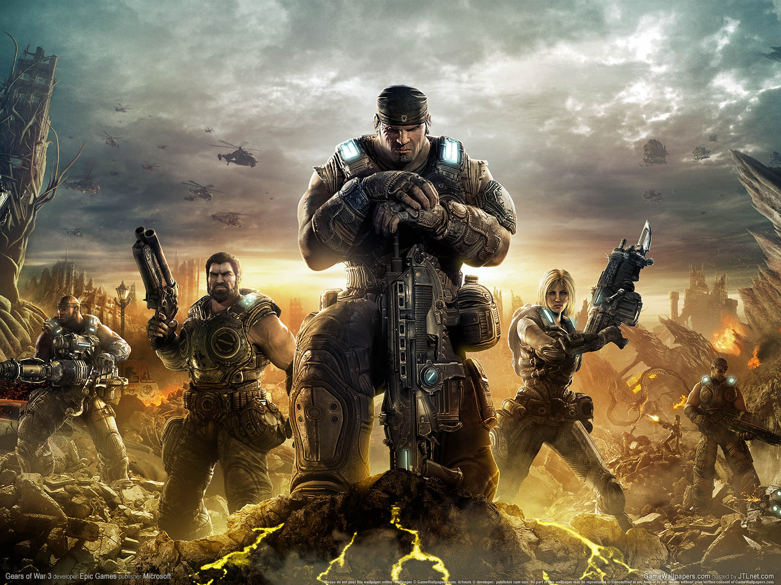 Gears of War 3 Hintergrundbild 01 1600x1200