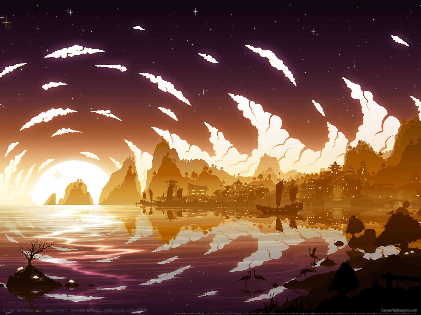 Genshin Impact fan art wallpaper 01 1600x1200