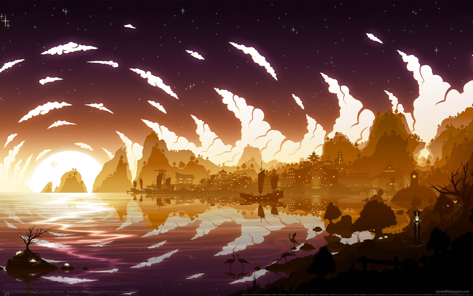 Genshin Impact fan art wallpaper 01 1920x1200
