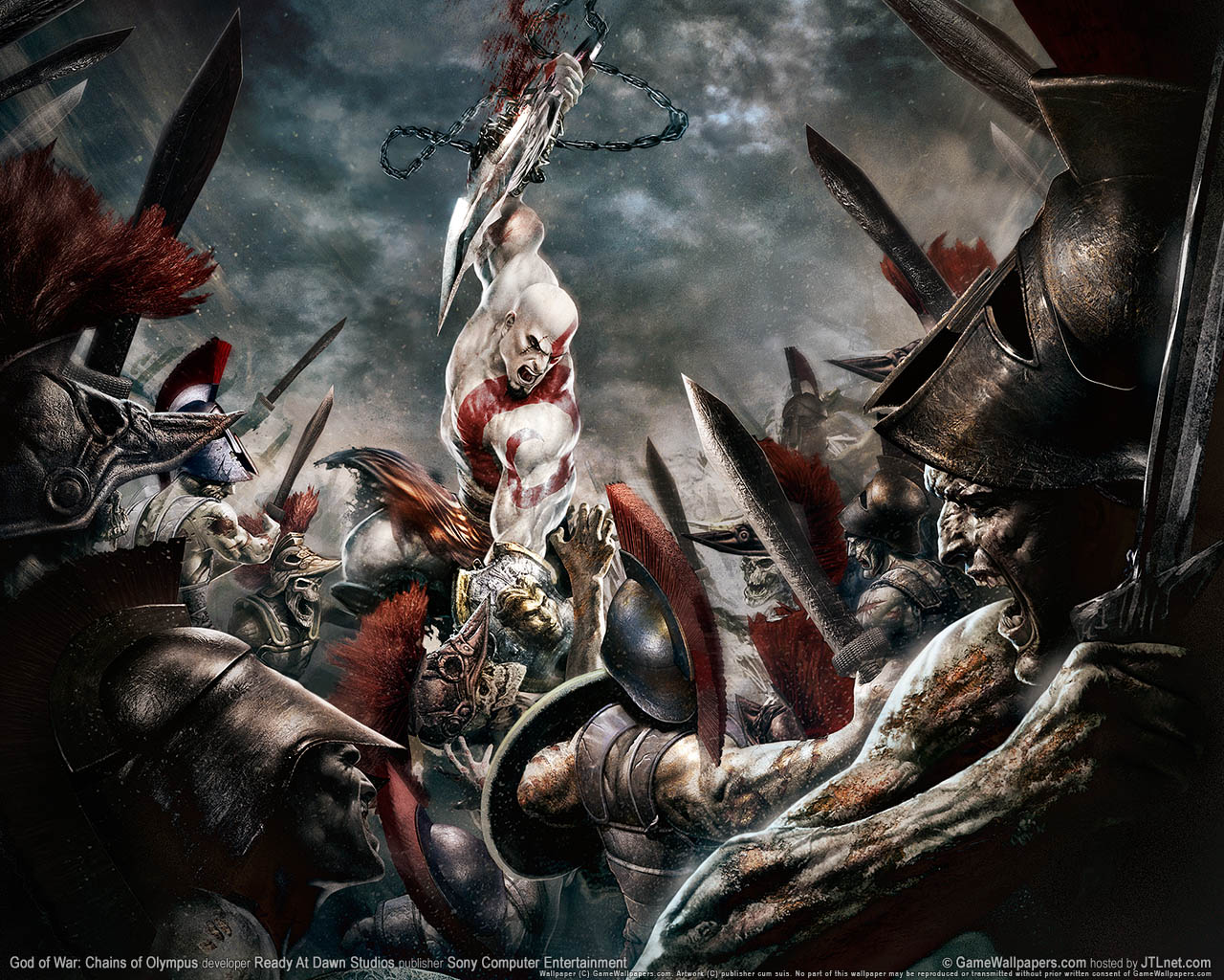 God of War: Chains of Olympus wallpaper 01 1280x1024