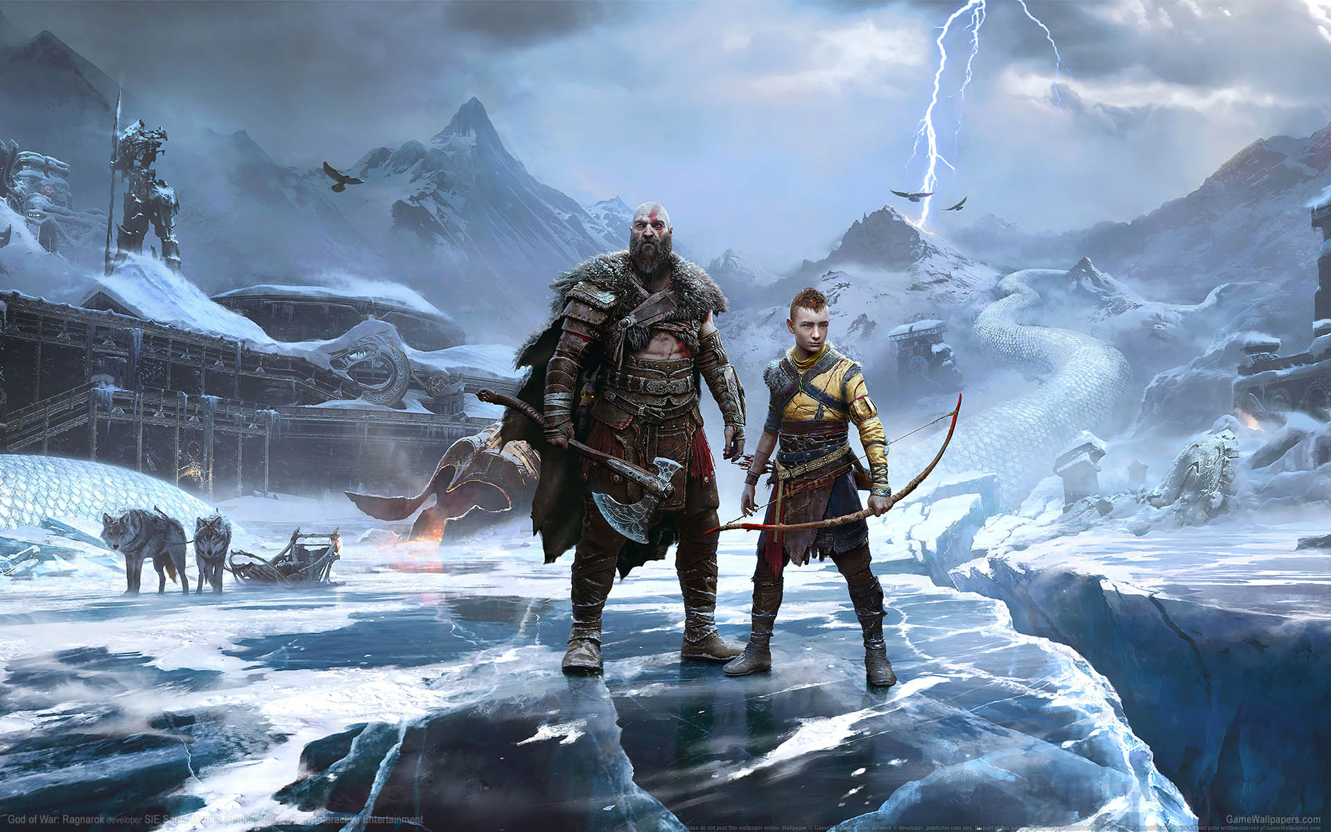 God of War: Ragnarok wallpaper 01 1920x1200