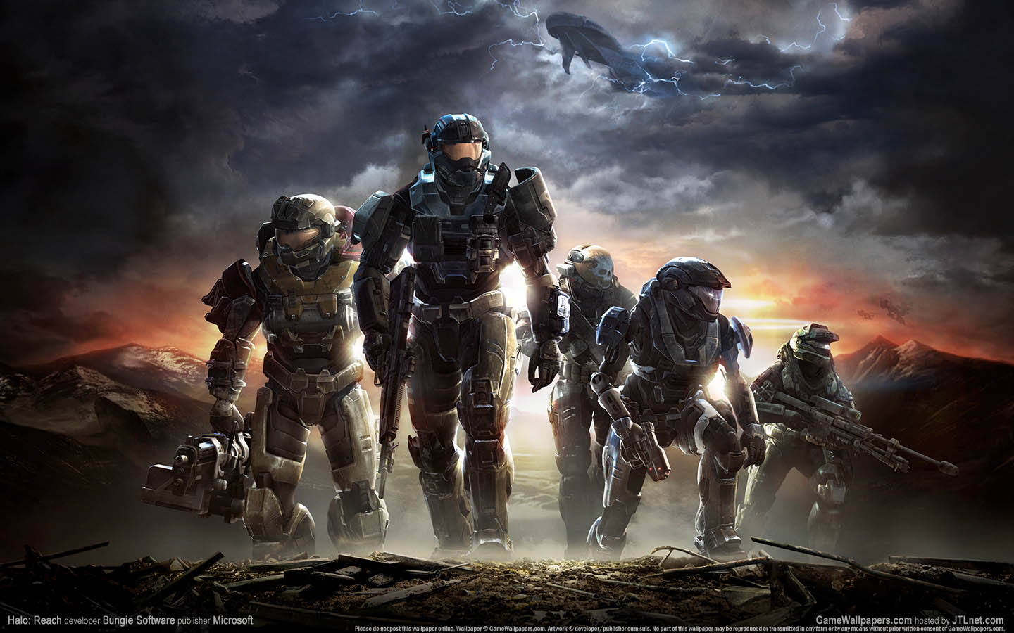 Halo: Reach Hintergrundbild 01 1440x900
