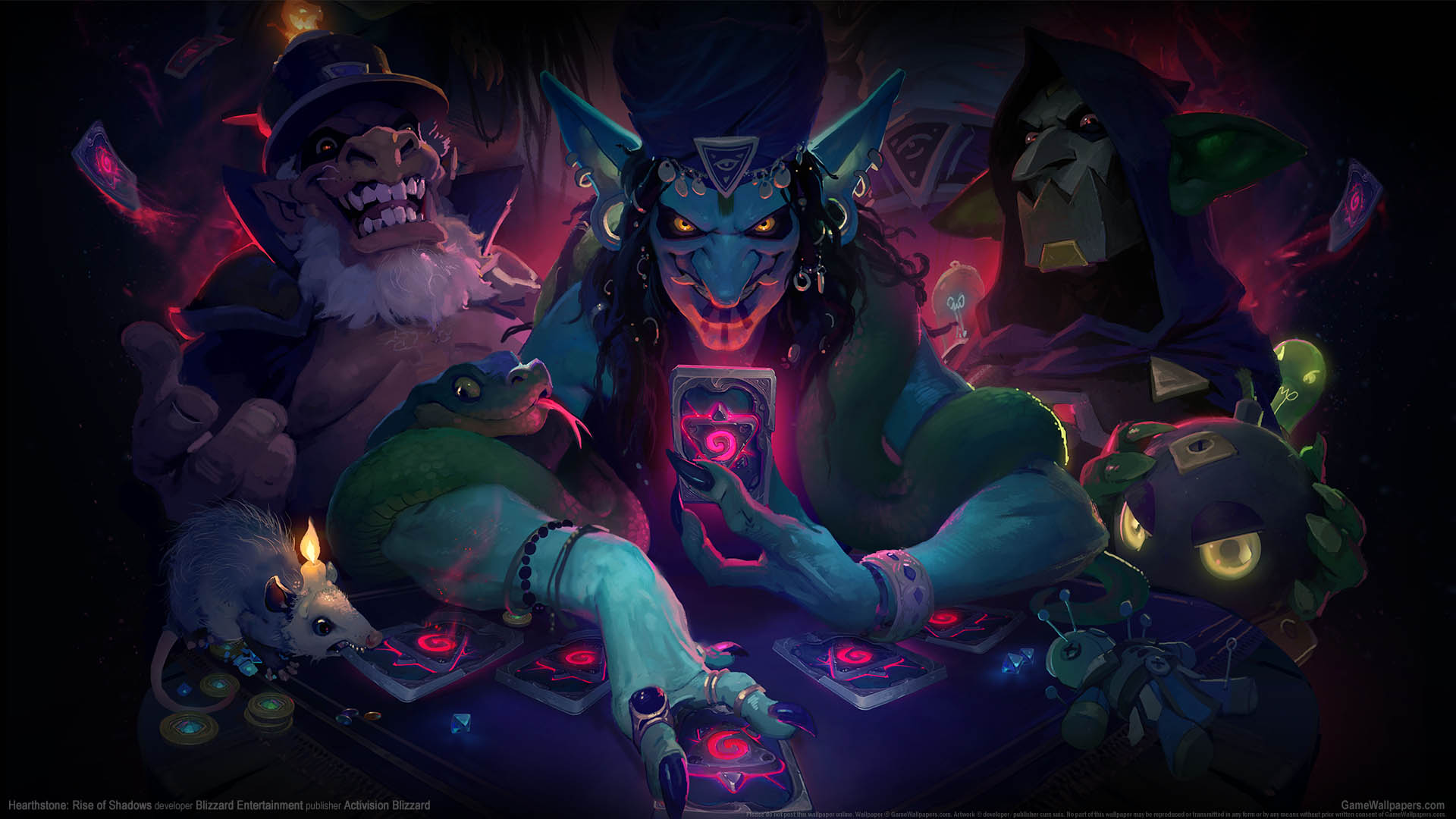 Hearthstone: Rise of Shadows wallpaper 01 1920x1080