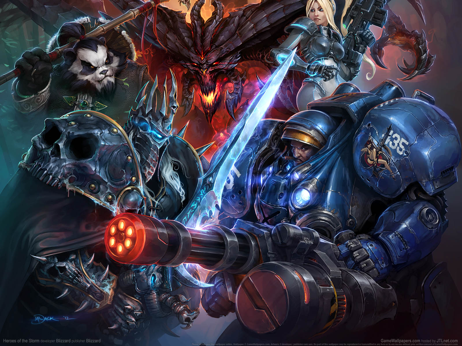 Heroes of the Storm wallpaper 01 1600x1200