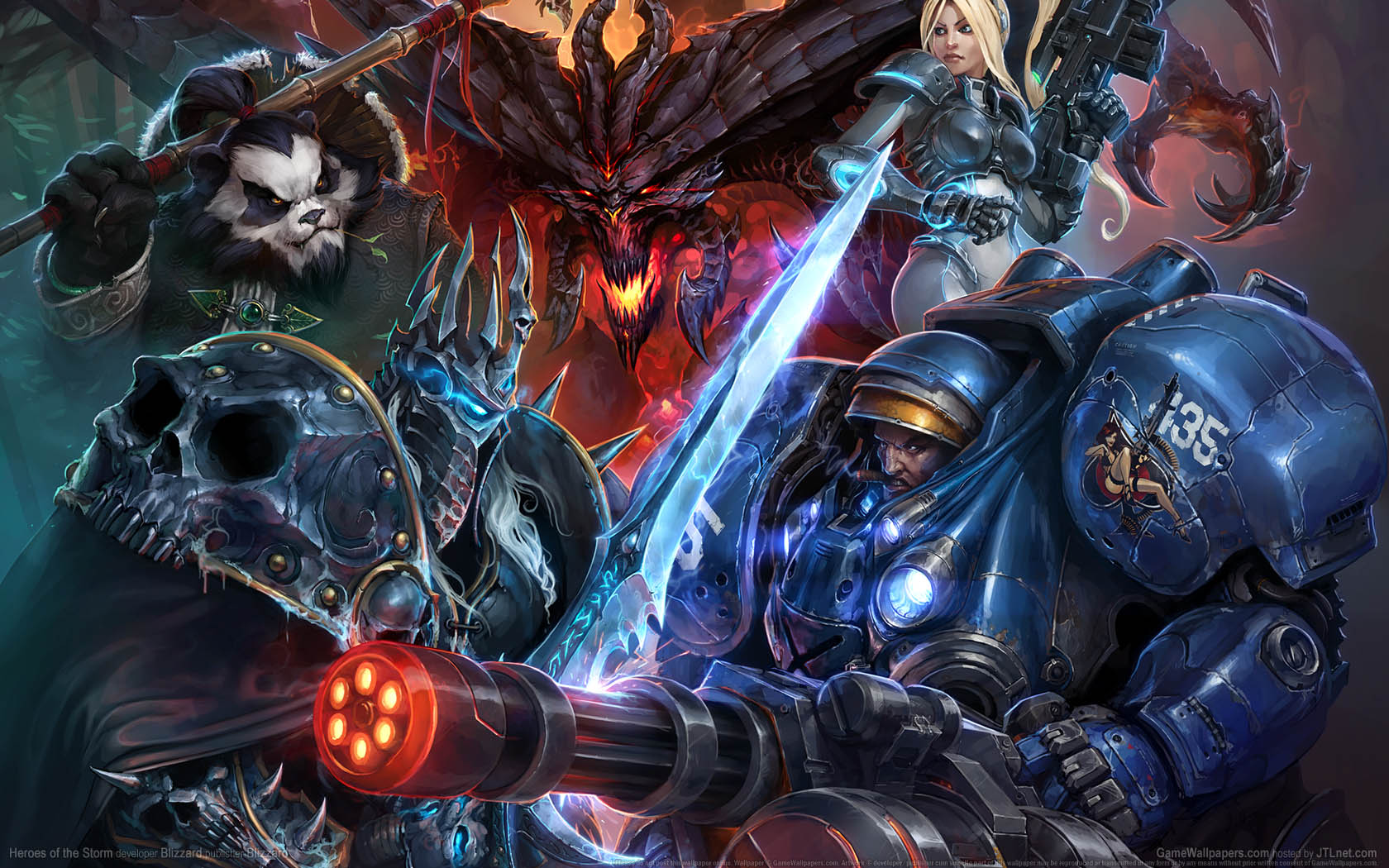 Heroes of the Storm wallpaper 01 1680x1050