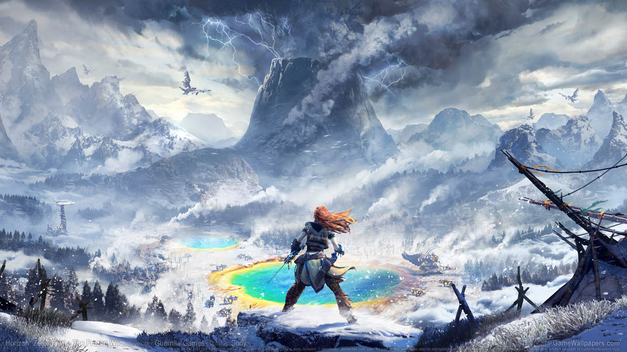 Horizon: Zero Dawn - The Frozen Wilds Hintergrundbild 01 1280x720