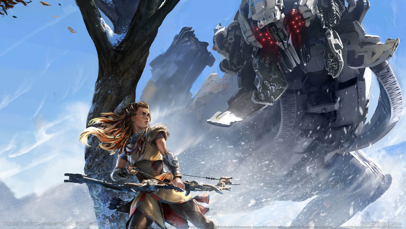 Horizon: Zero Dawn Hintergrundbild 01 1360x768