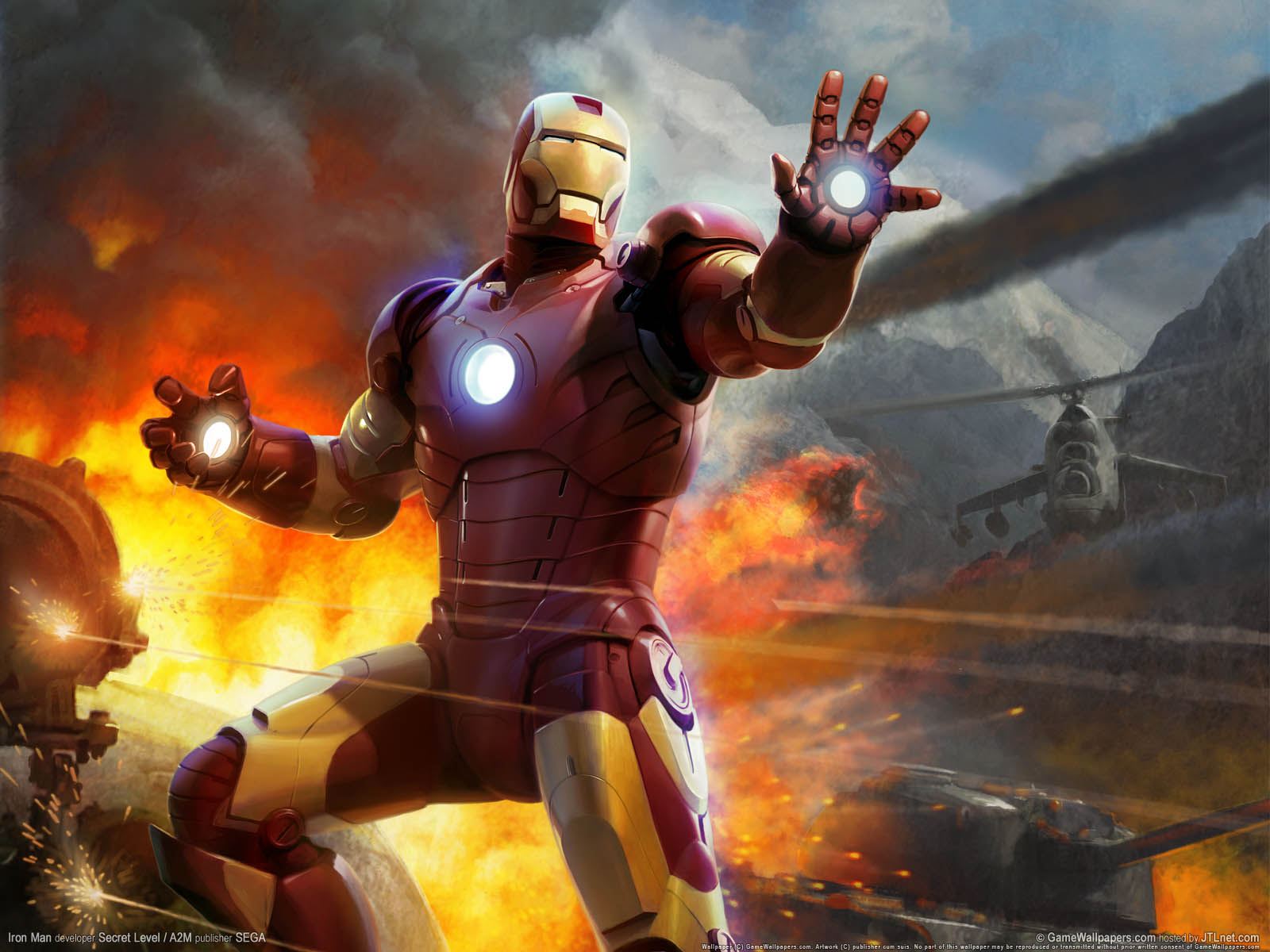 Iron Man Hintergrundbild 01 1600x1200