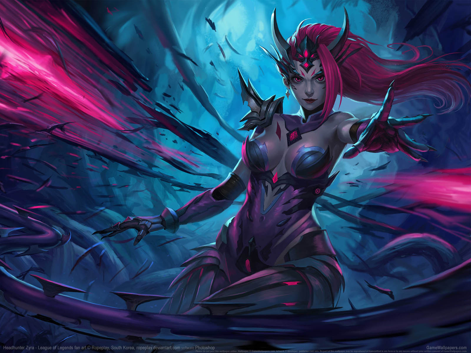 League of Legends fan art wallpaper 01 1600x1200