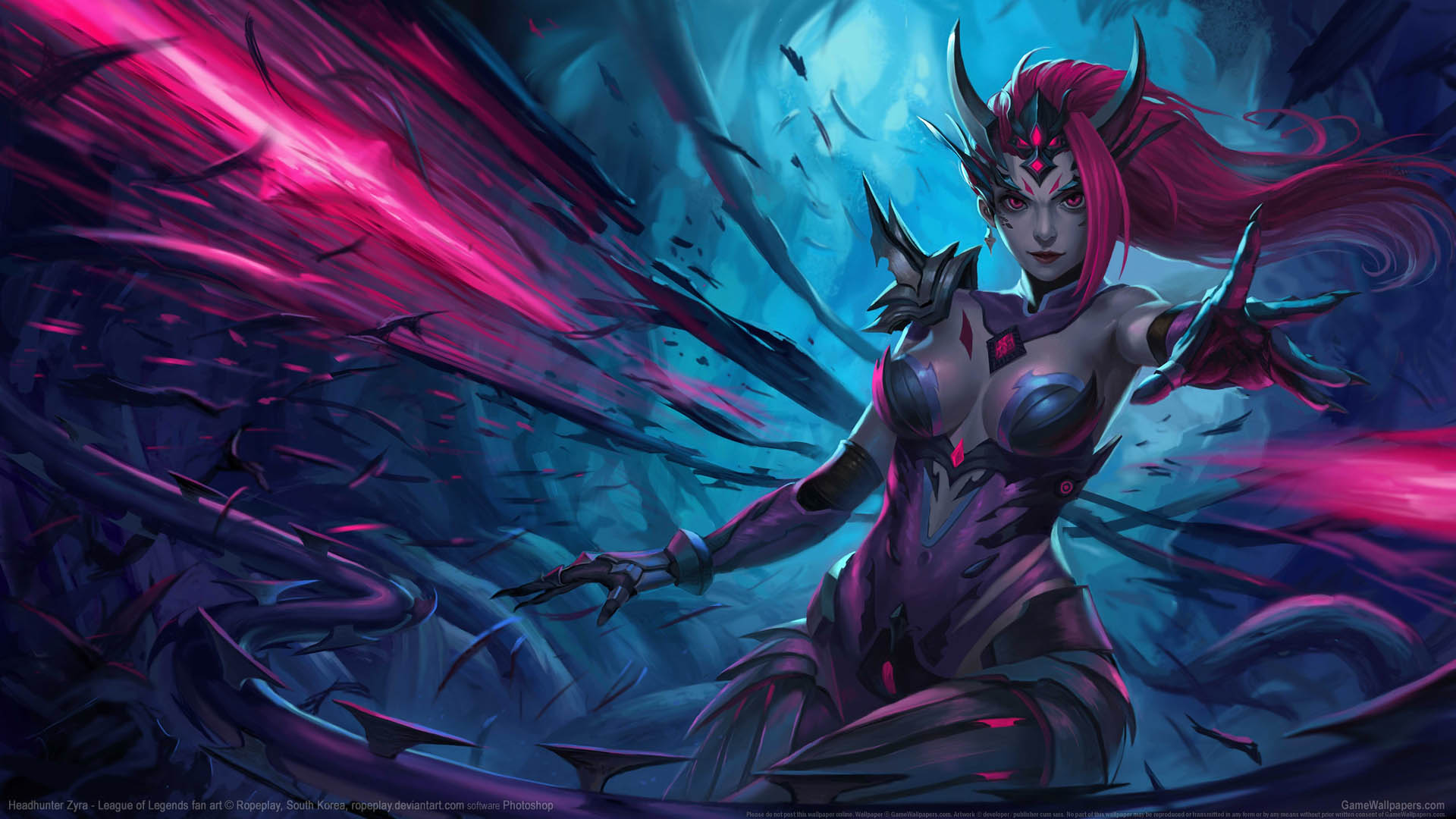 League of Legends fan art Hintergrundbild 01 1920x1080