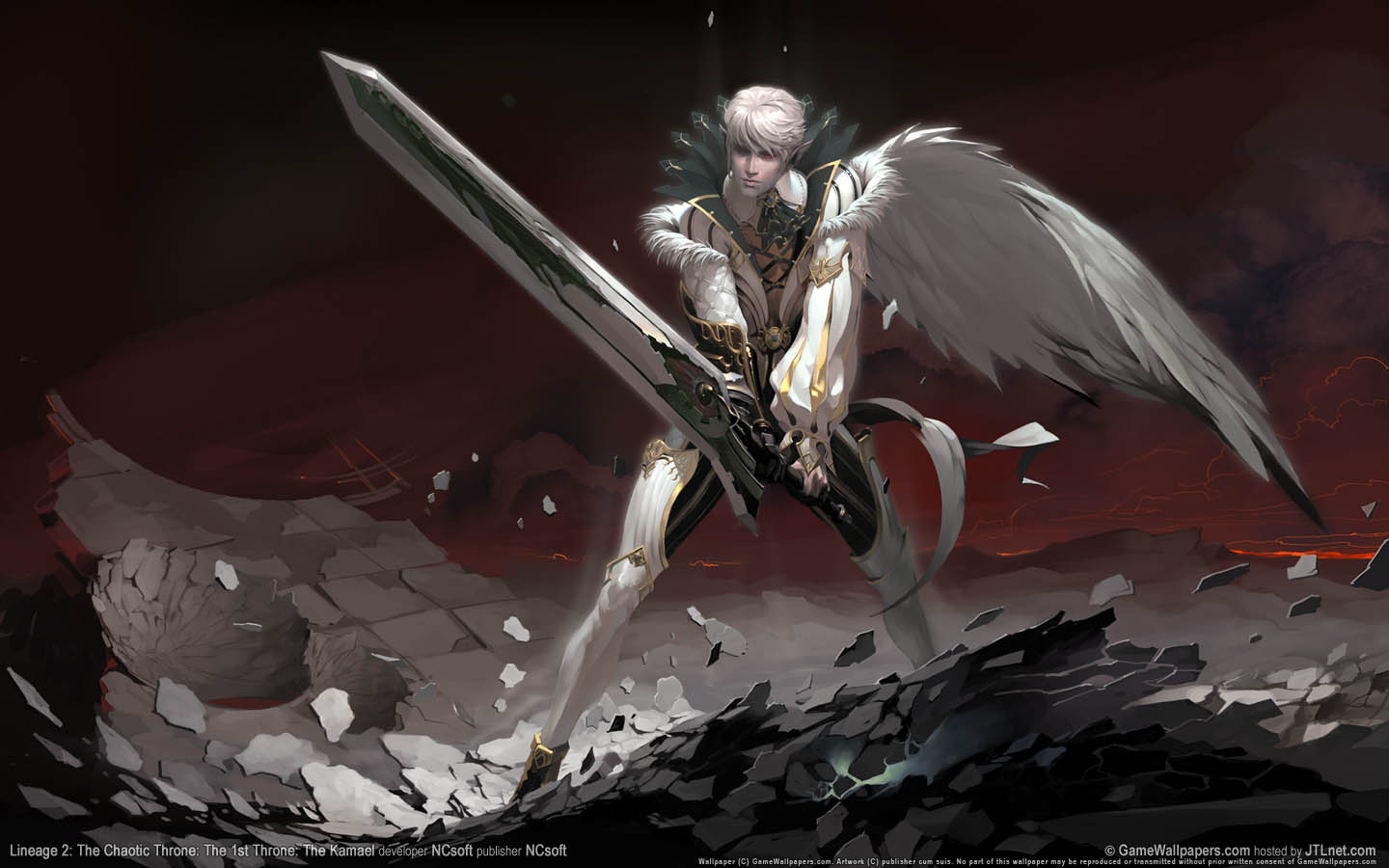 Lineage 2: The Chaotic Throne: The 1st Throne: The Kamael wallpaper 01 1440x900