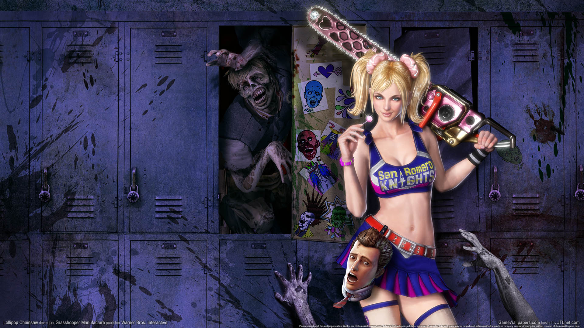 Lollipop Chainsaw fond d'cran 01 1920x1080