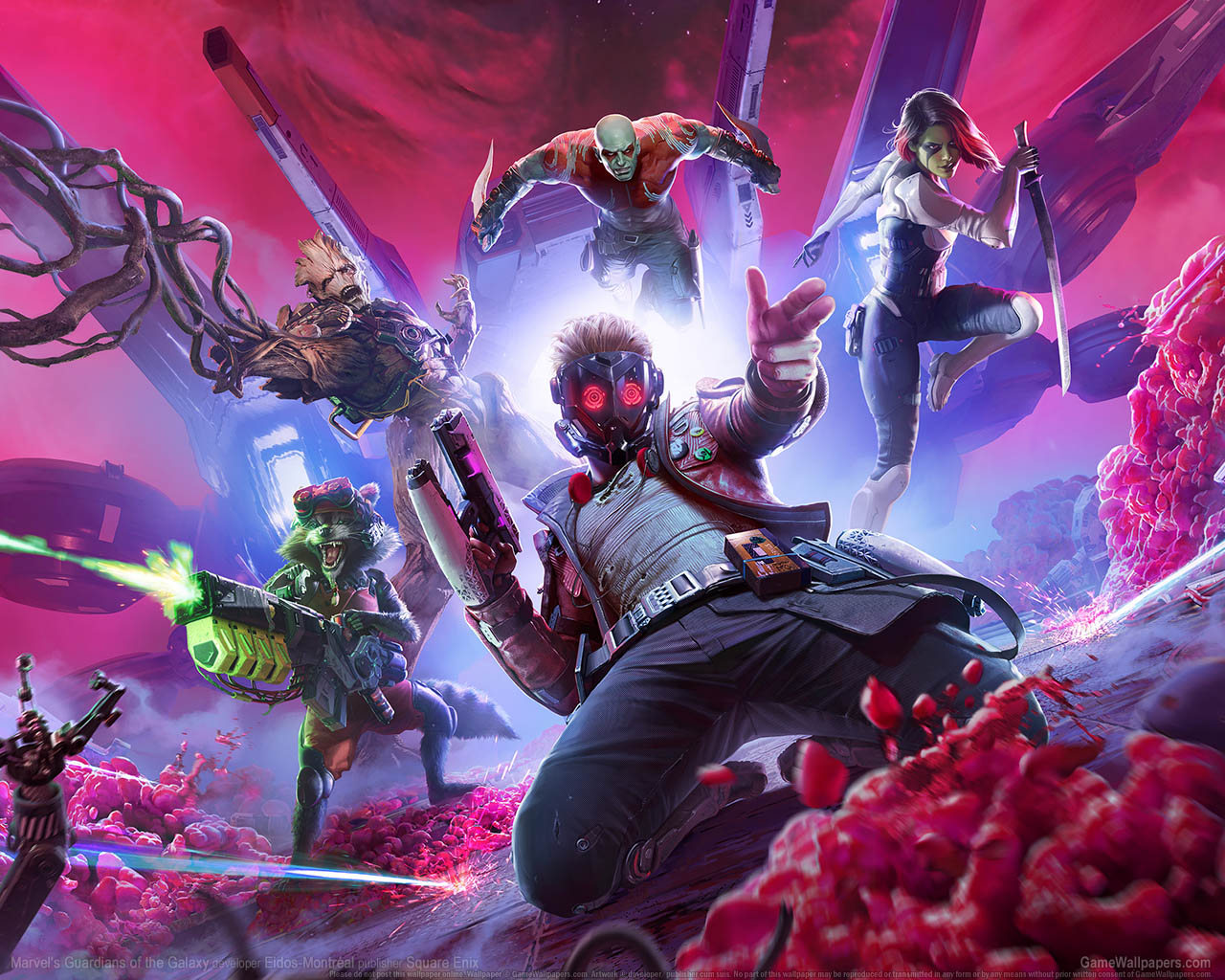 Marvel's Guardians of the Galaxy Hintergrundbild 01 1280x1024