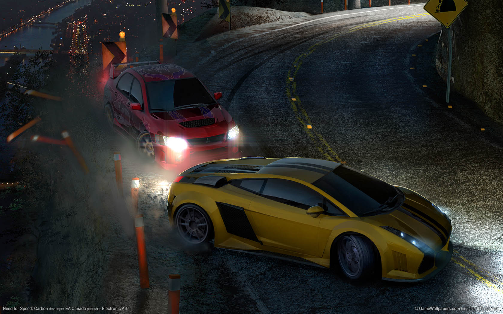 Need for Speed: Carbon fond d'cran 01 1680x1050