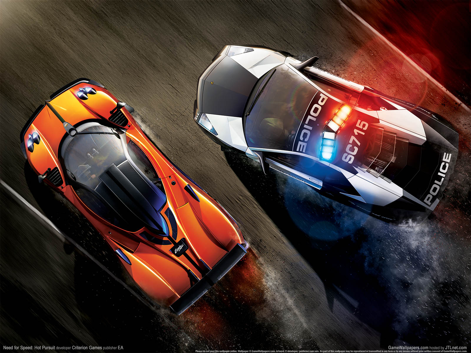 Need for Speed: Hot Pursuit achtergrond 01 1600x1200